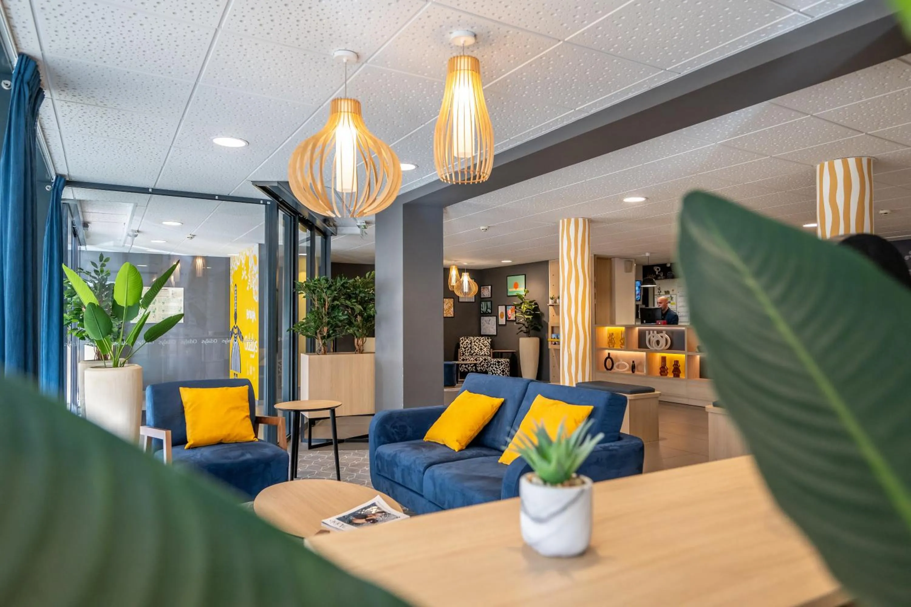 Living room in Appart Hotel Odalys City Rennes Lorgeril