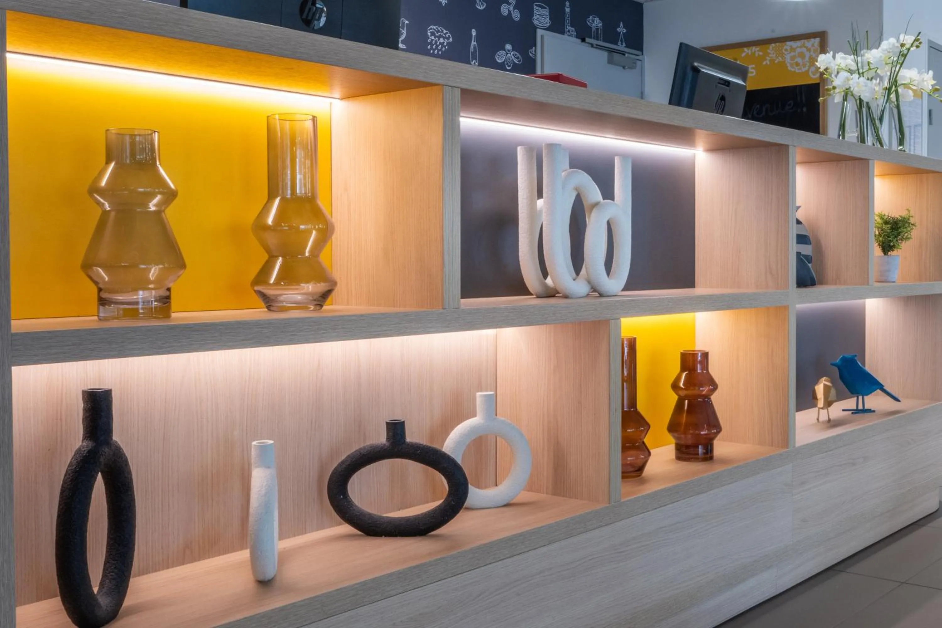 Decorative detail in Appart Hotel Odalys City Rennes Lorgeril