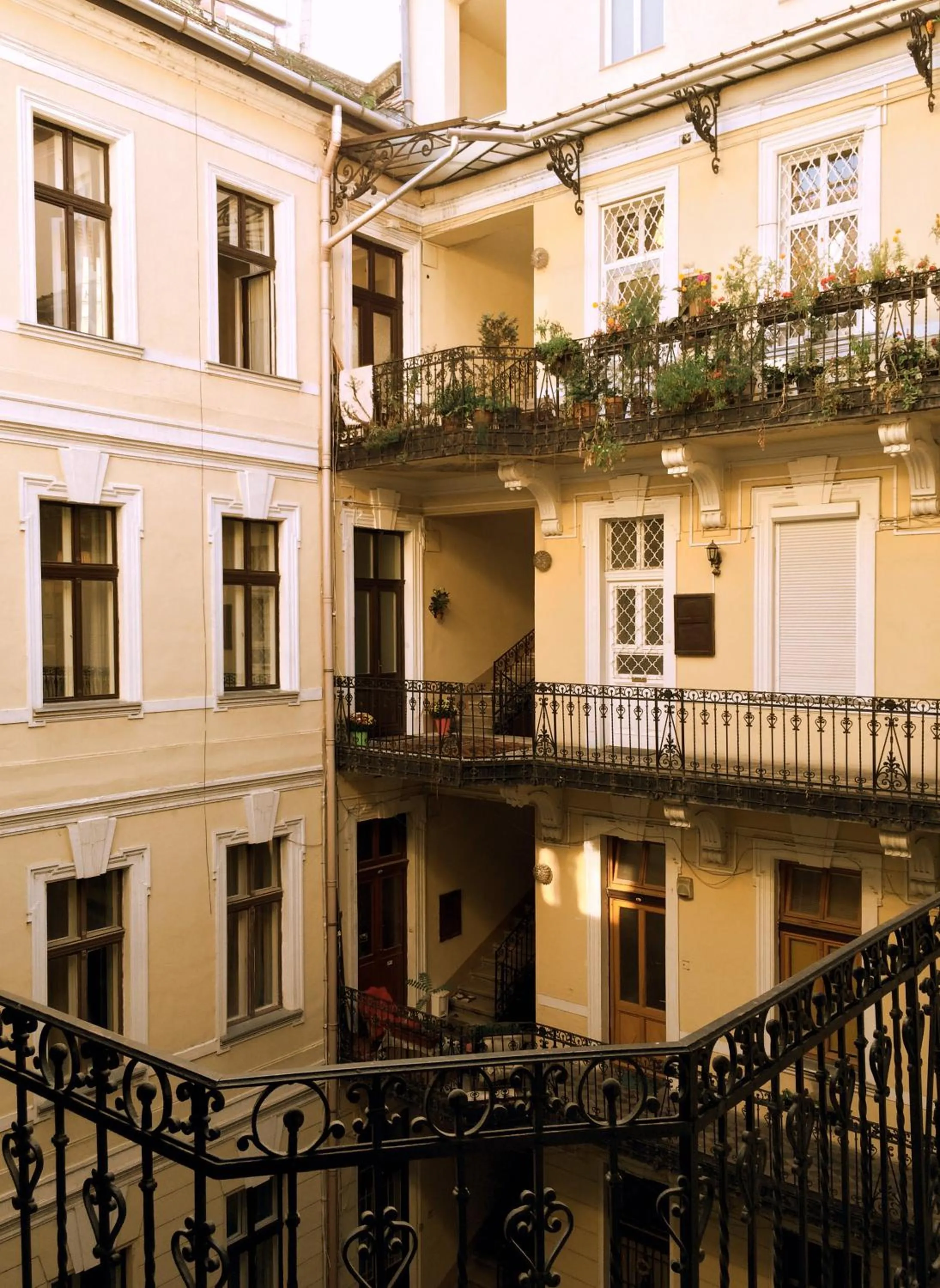 Property building in Nadi's Home – Heart of Budapest