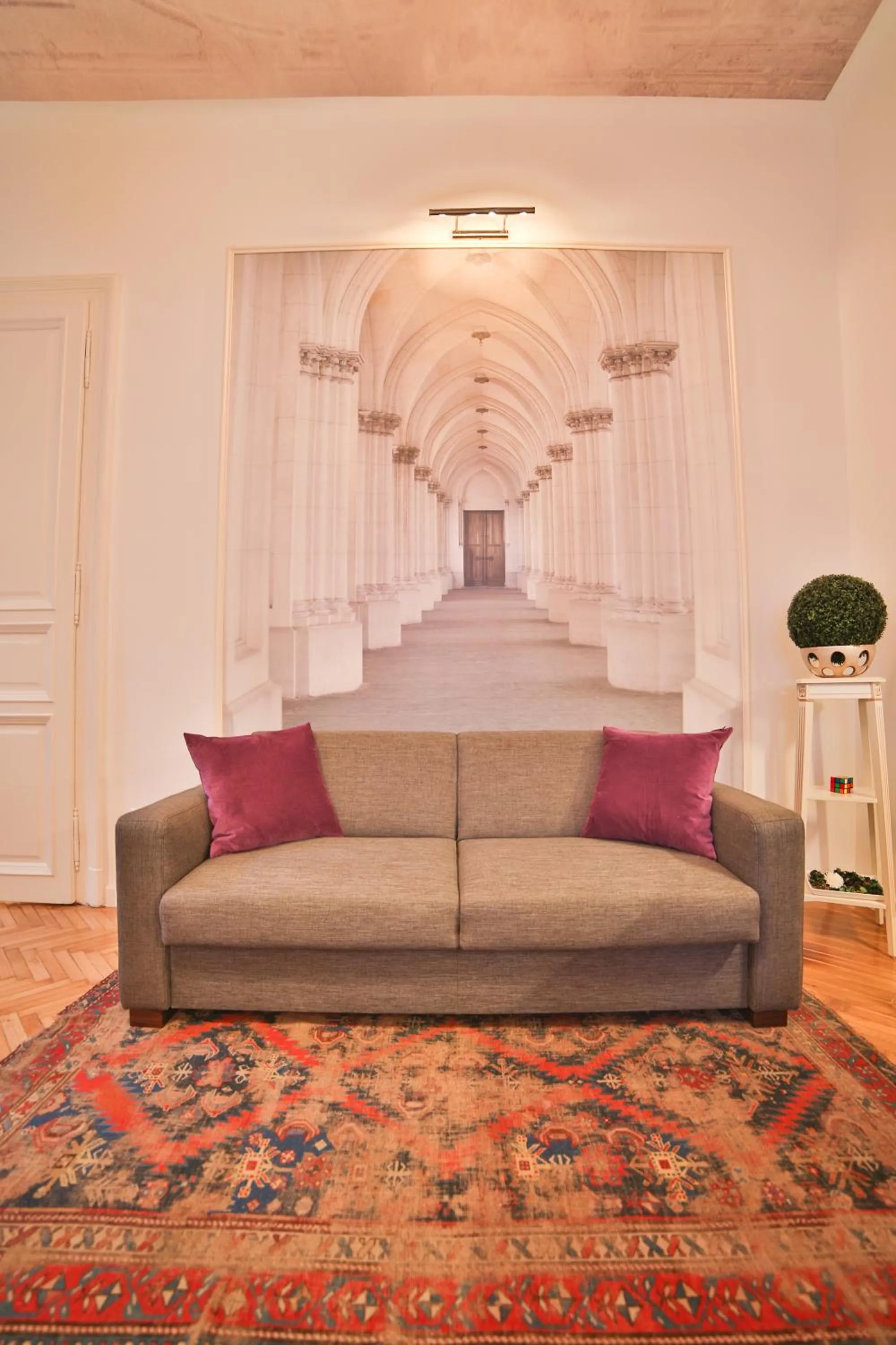 Living room in Nadi's Home – Heart of Budapest