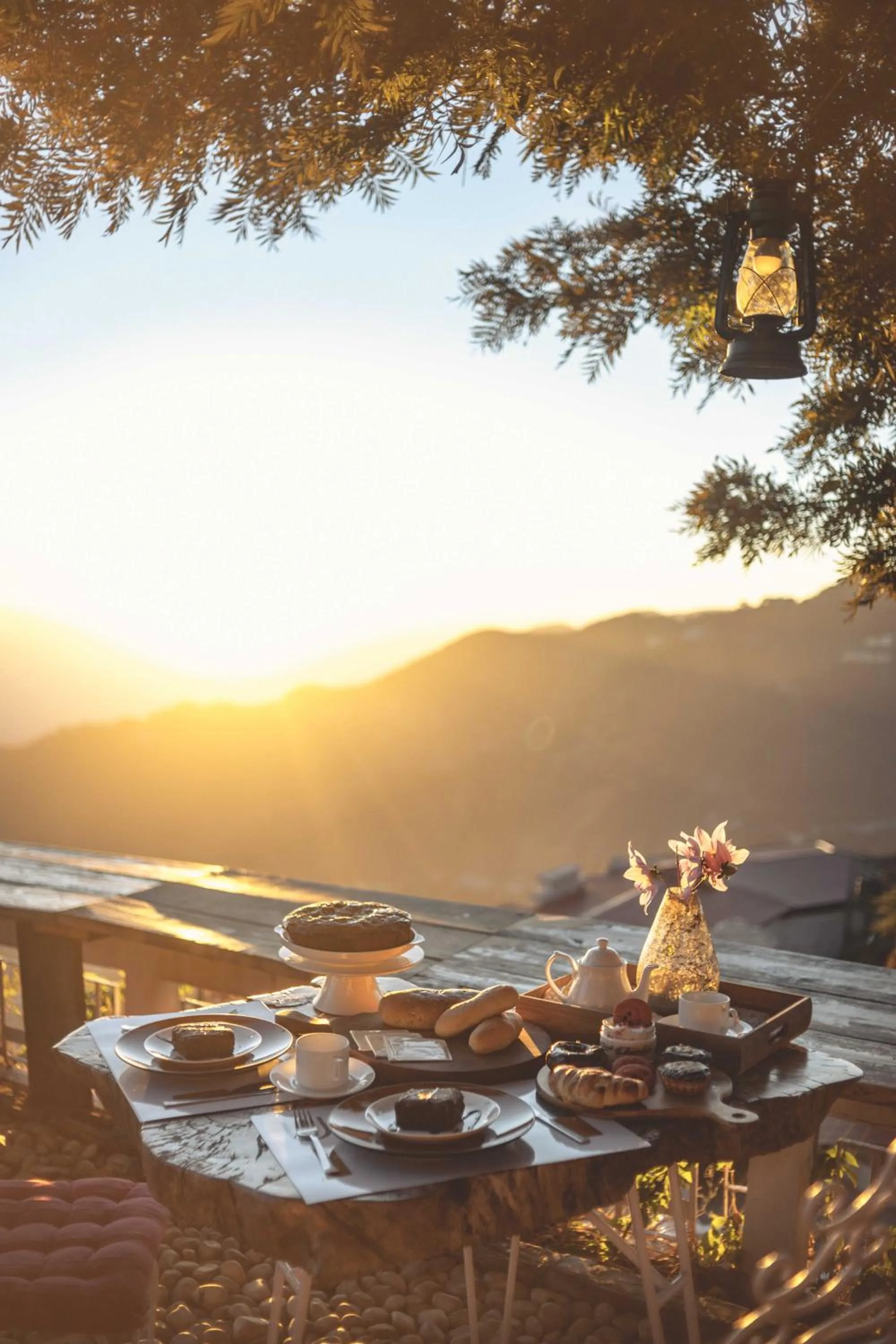 Natural landscape in Seclude Mussoorie, Winterline