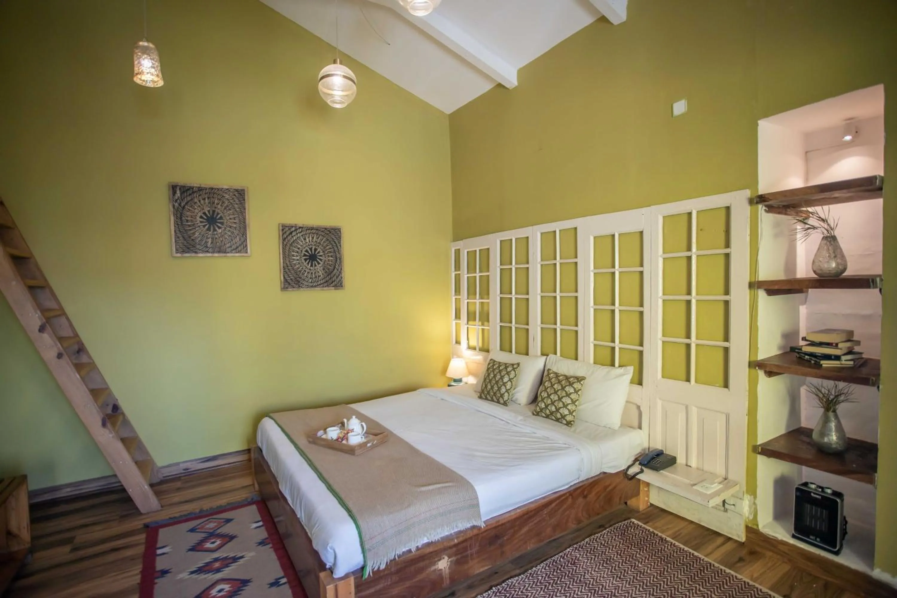 Bed in Seclude Mussoorie, Winterline