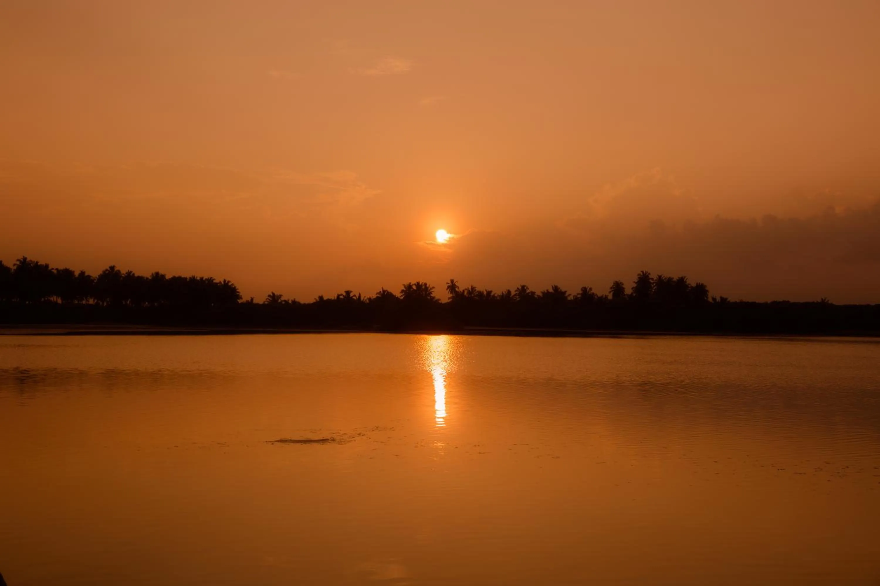 Sunset in Equator Village Maldives