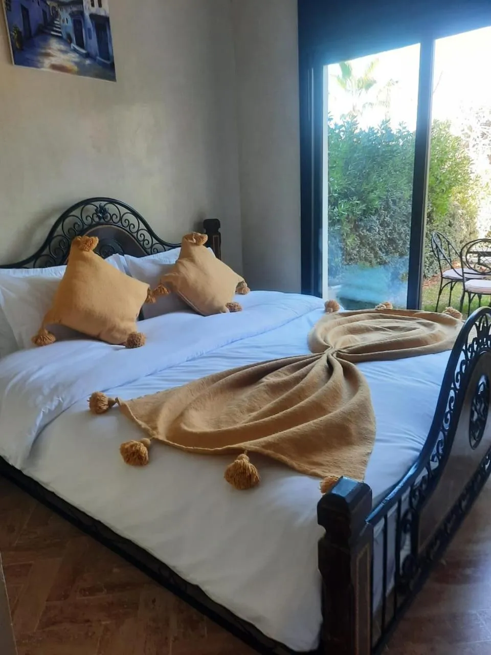 Bed in Atlas Golf resort