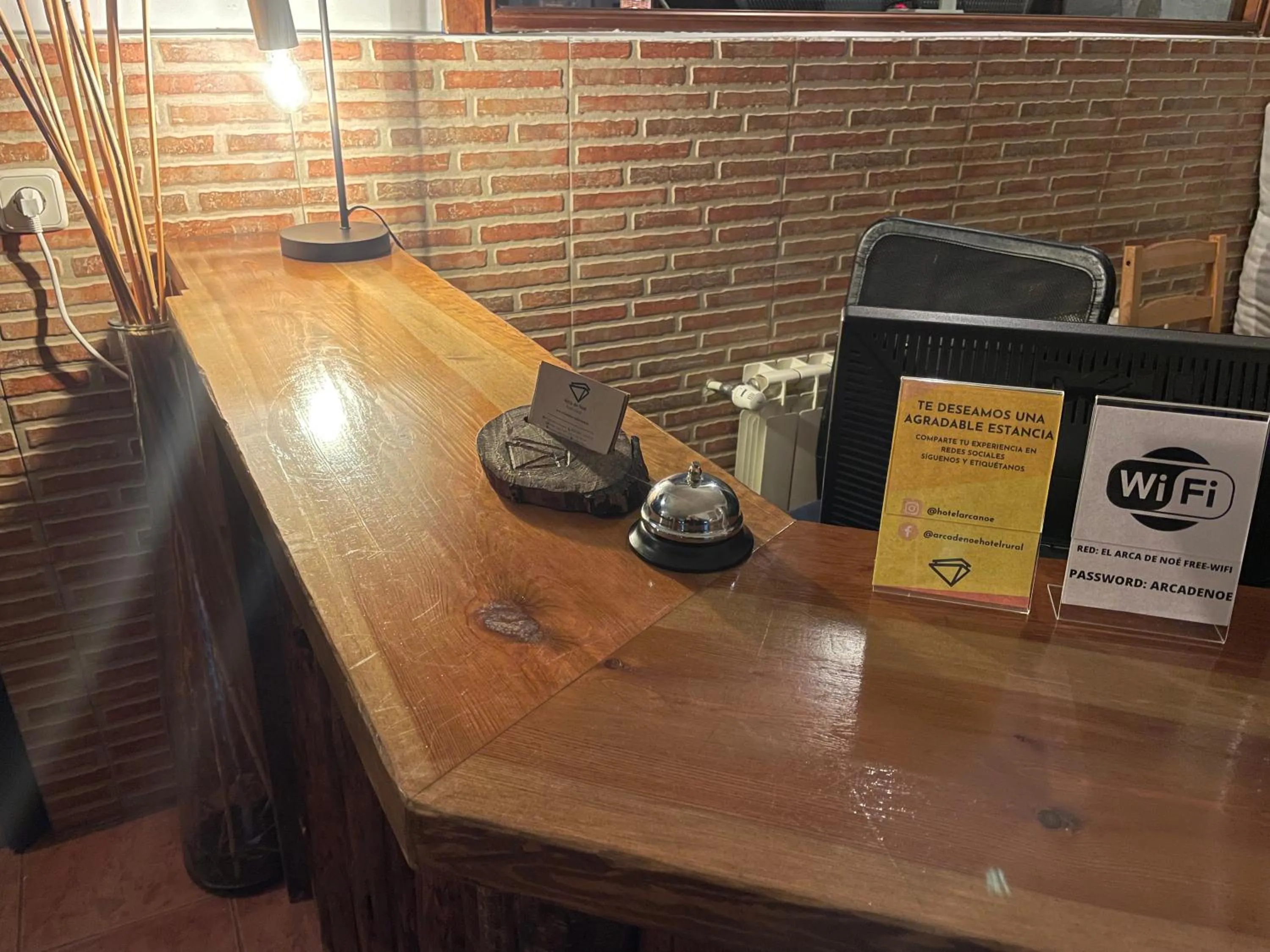 Lobby or reception in Hotel Rural El Arca de Noé