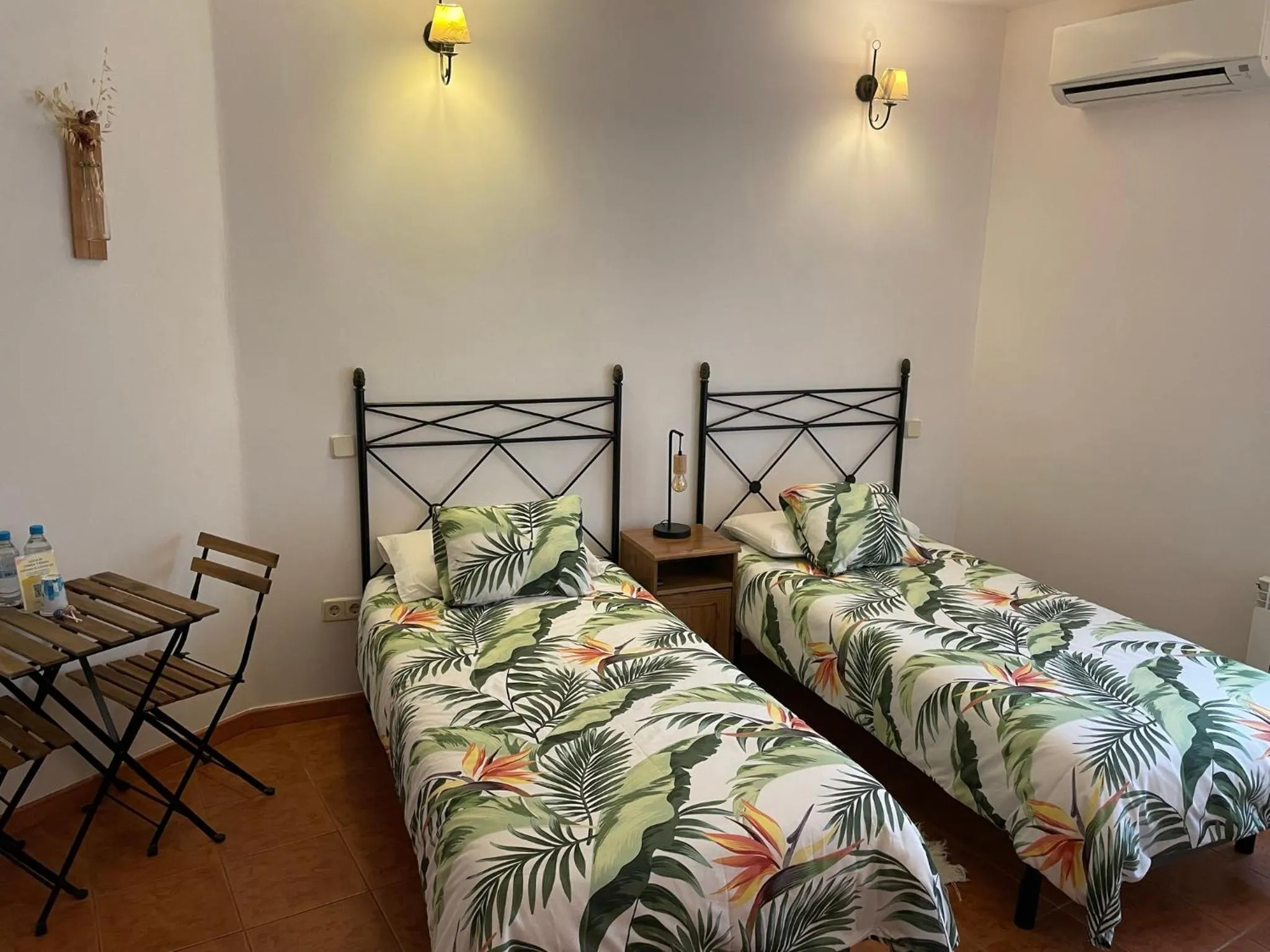 Bed in Hotel Rural El Arca de Noé