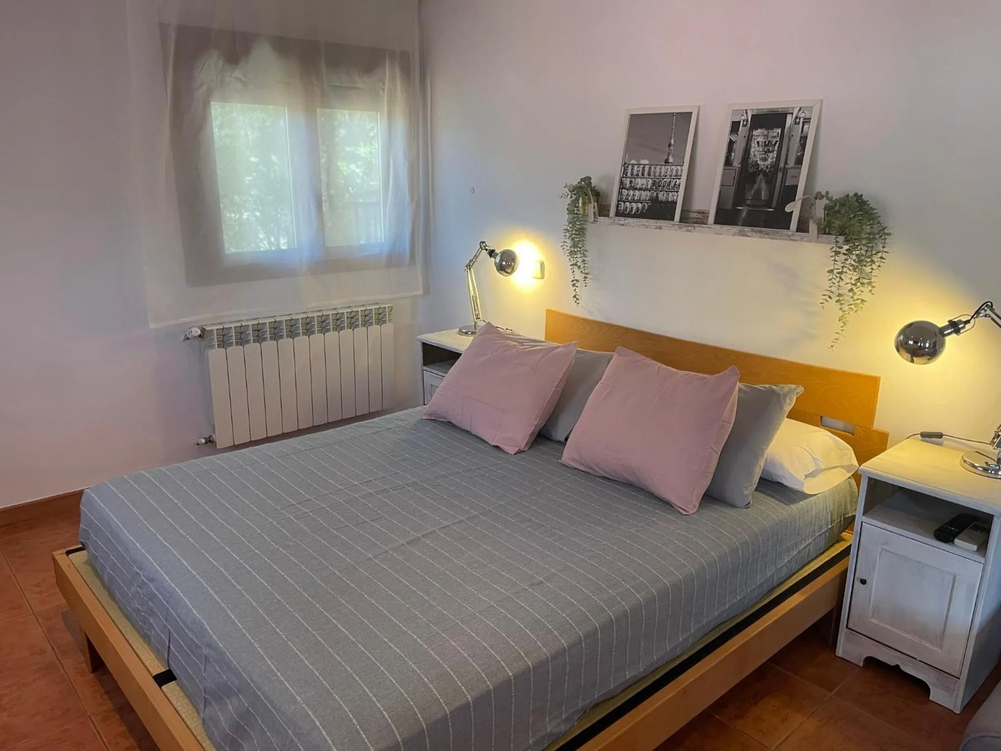 Bed in Hotel Rural El Arca de Noé