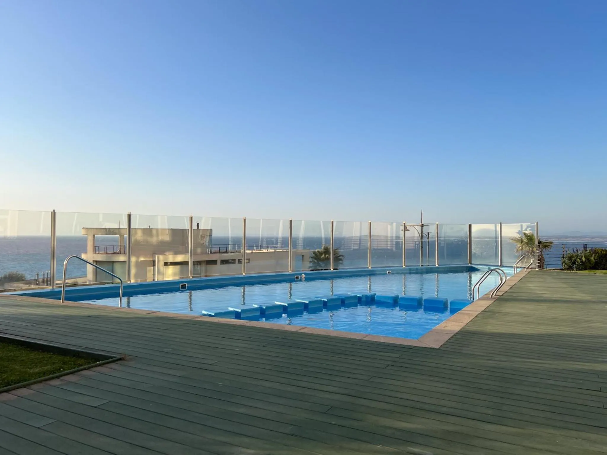 Pool view in Oceana Suites Costa Montemar