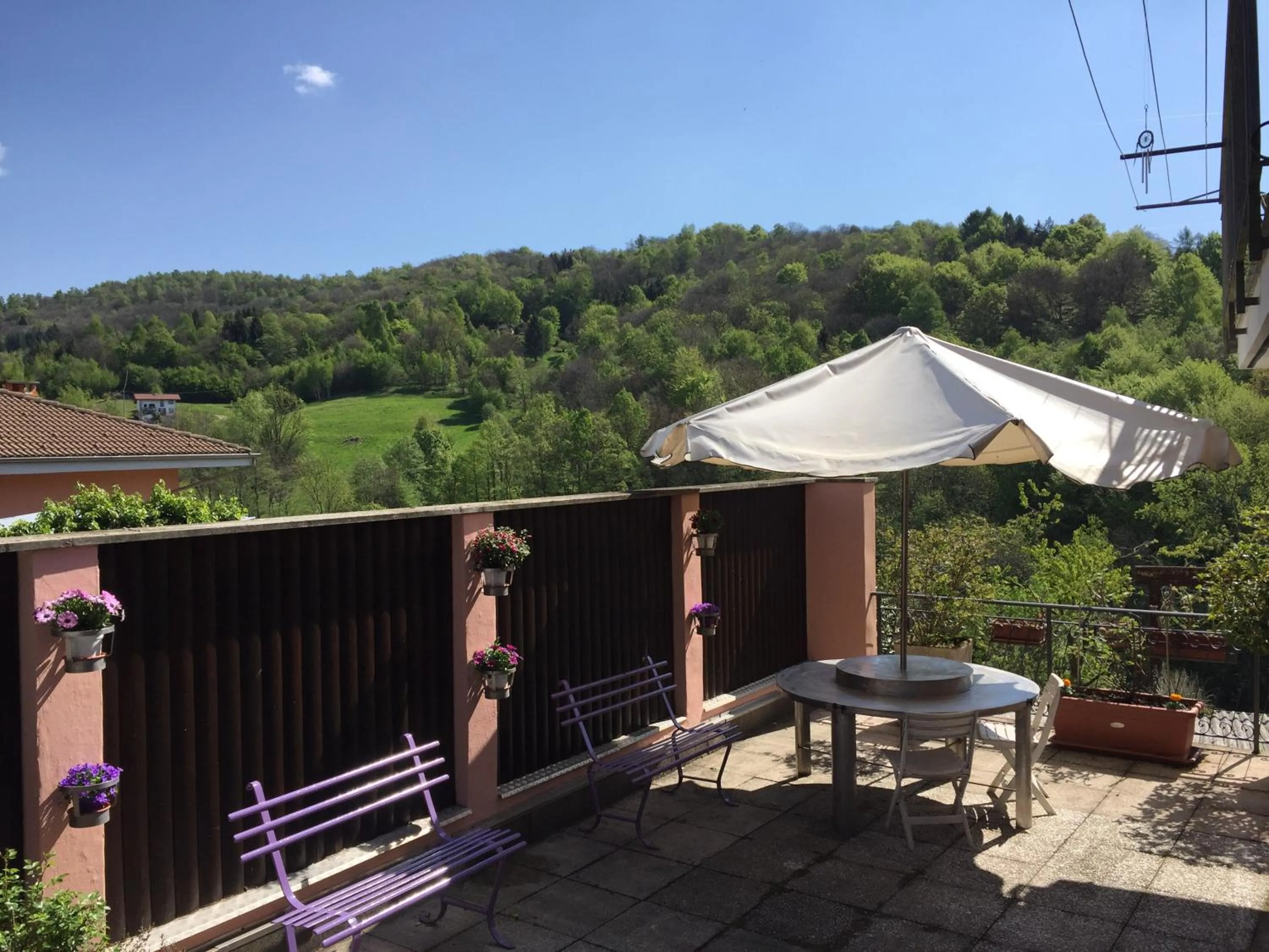 Balcony/Terrace in B&B Gli Eremiti