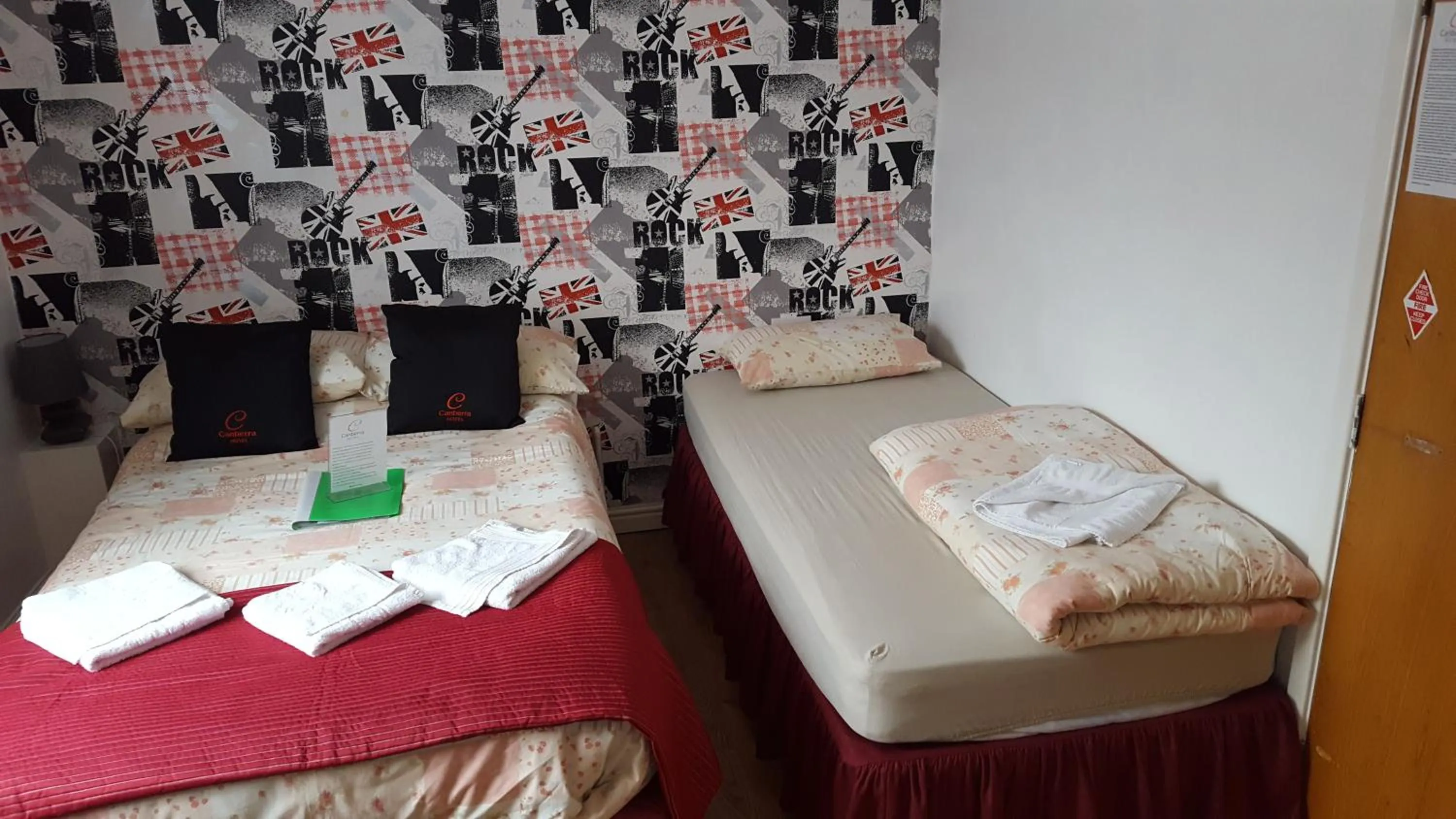 Bedroom in UK Travel & Hospitality LTD TA Canberra Hotel