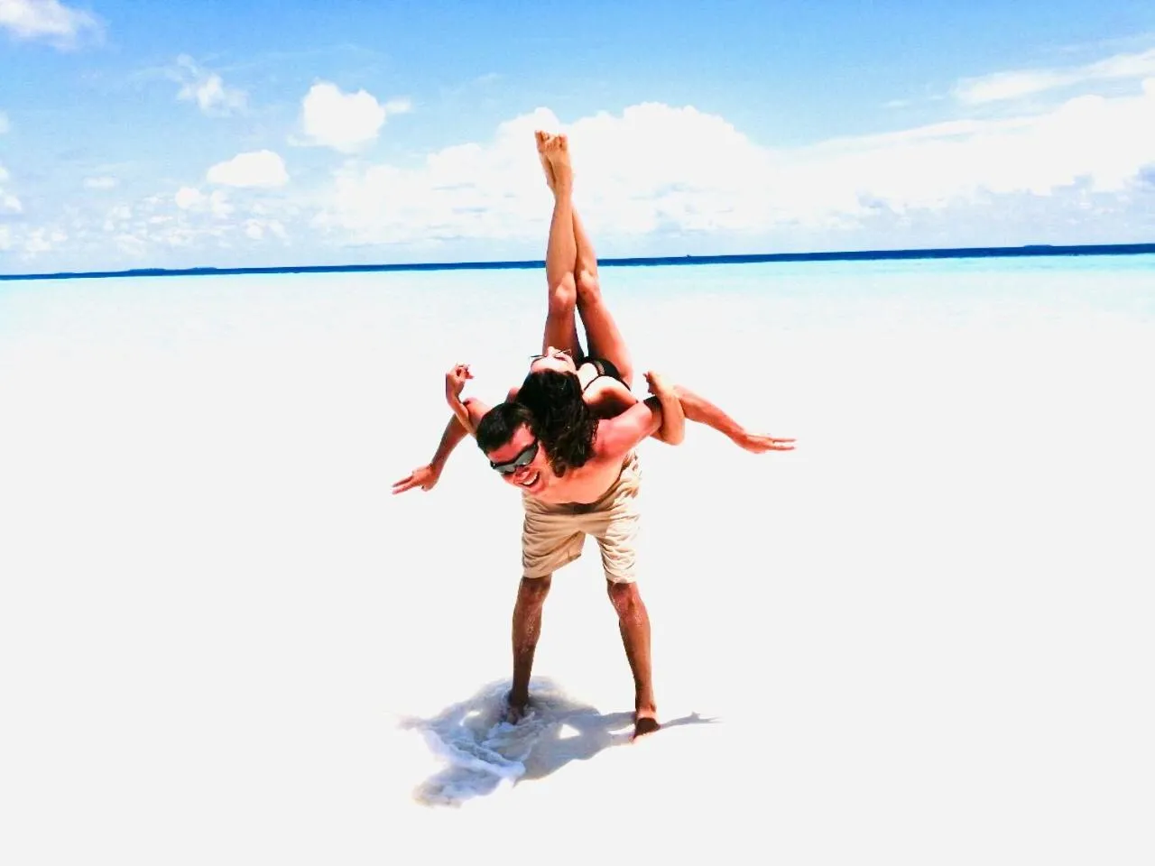 People in Maafushi View