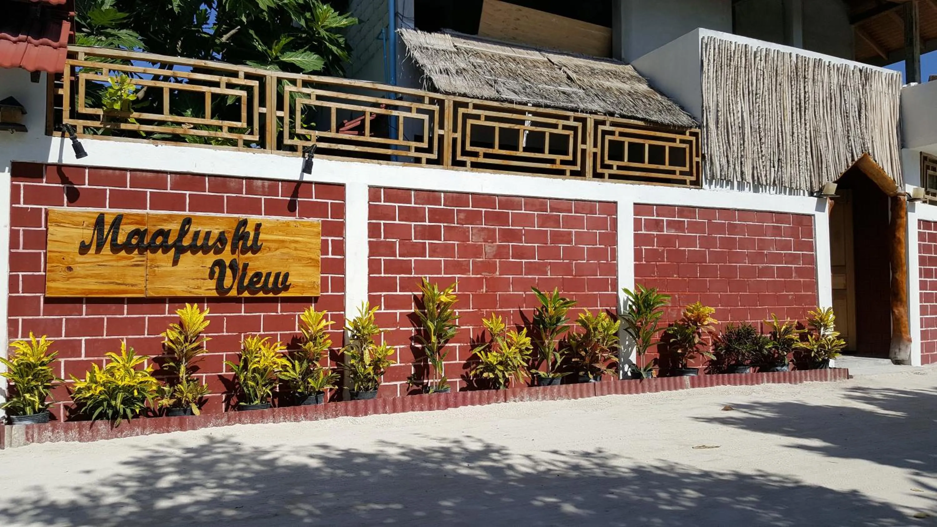 Facade/entrance in Maafushi View