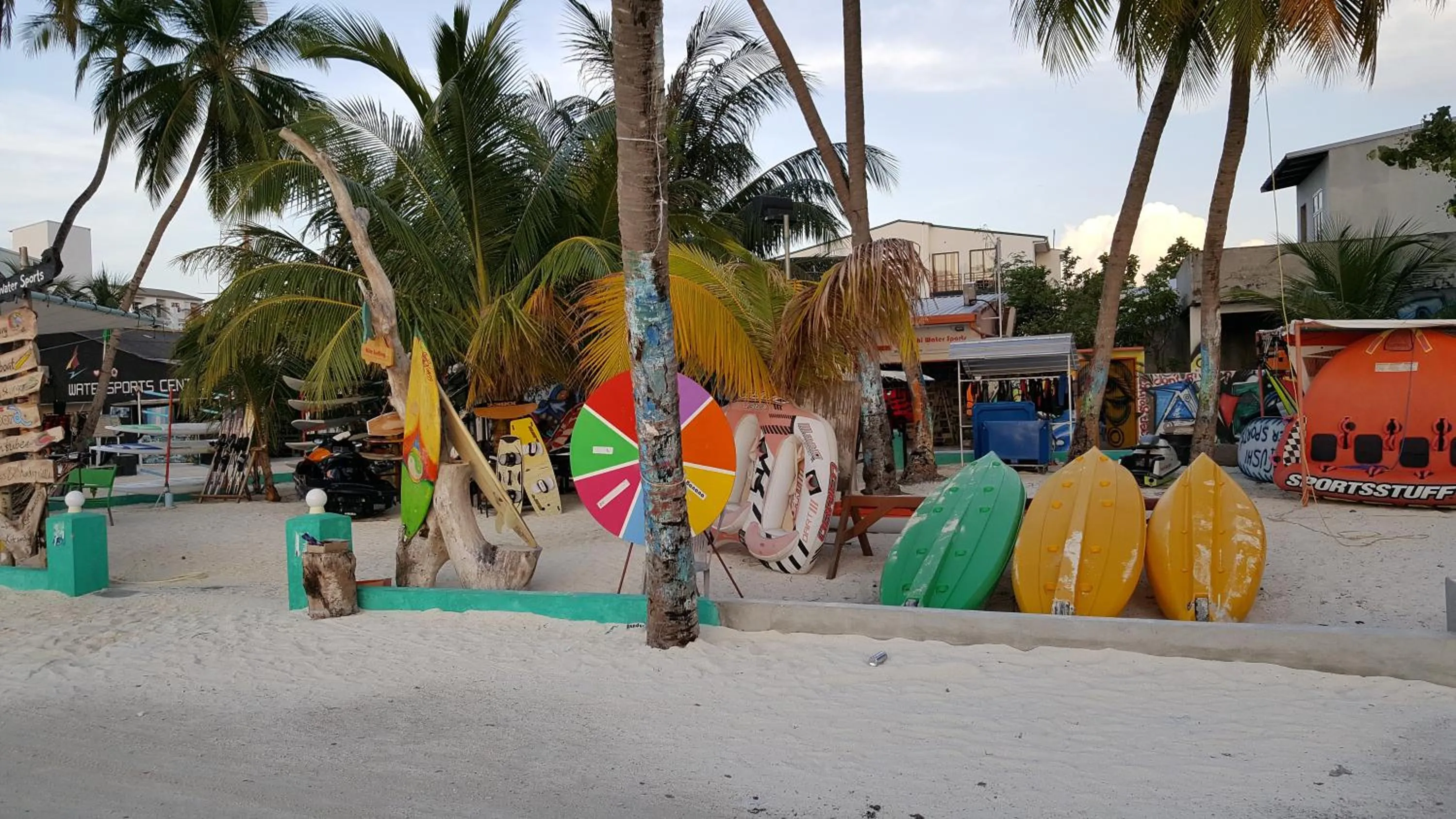 Location in Maafushi View