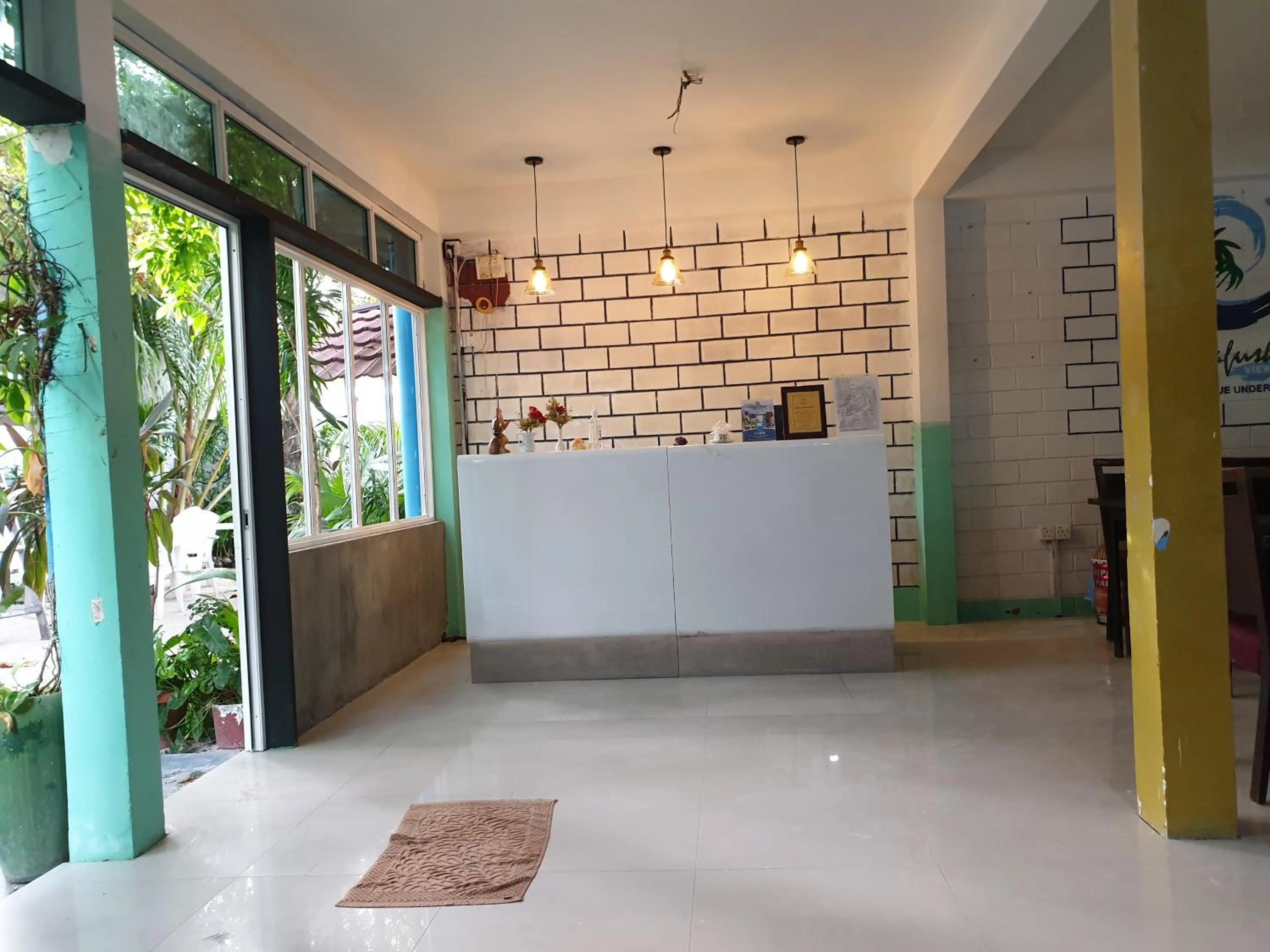Lobby or reception in Maafushi View