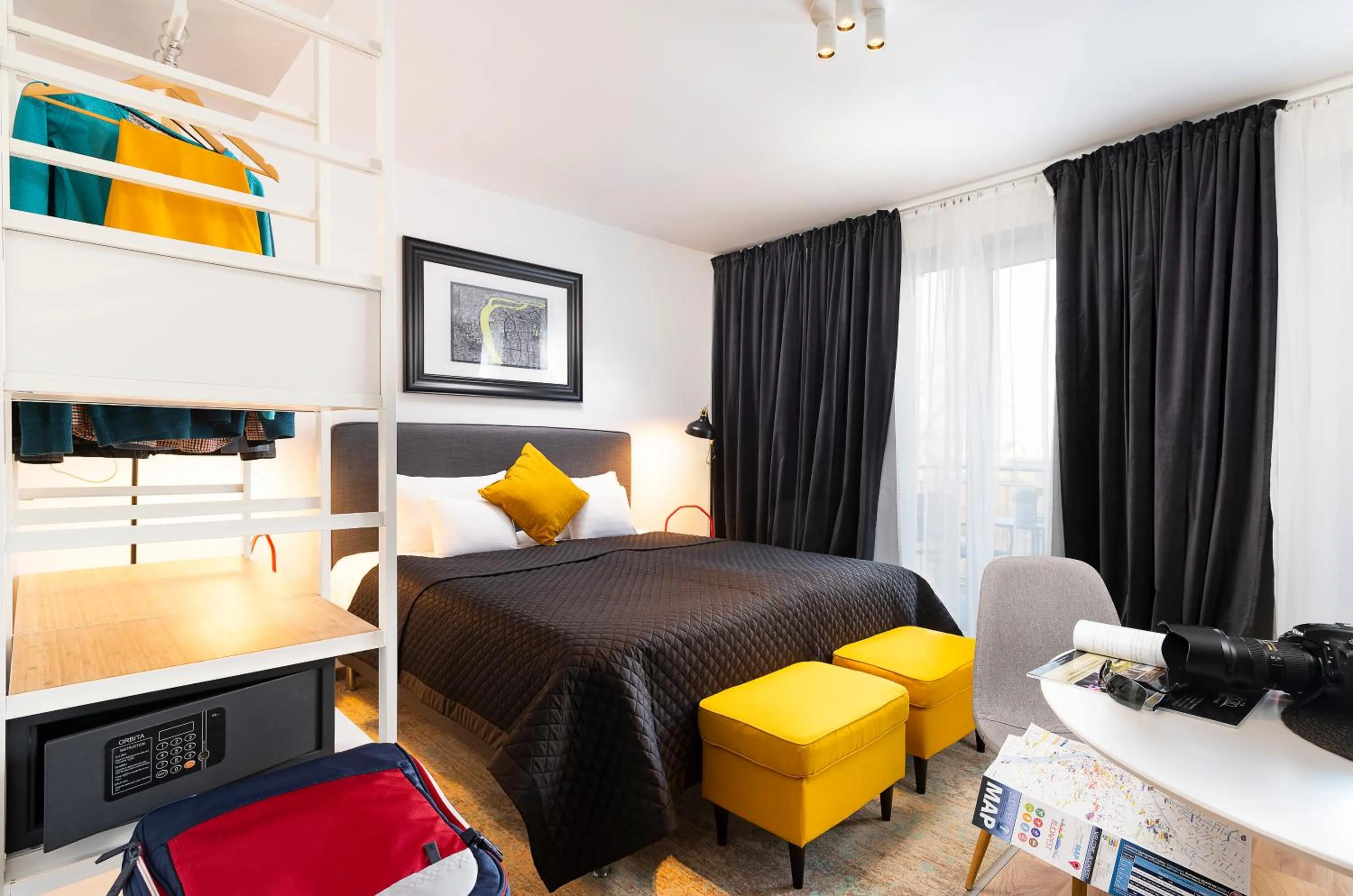 Bed in Bo33 Hotel Family & Suites