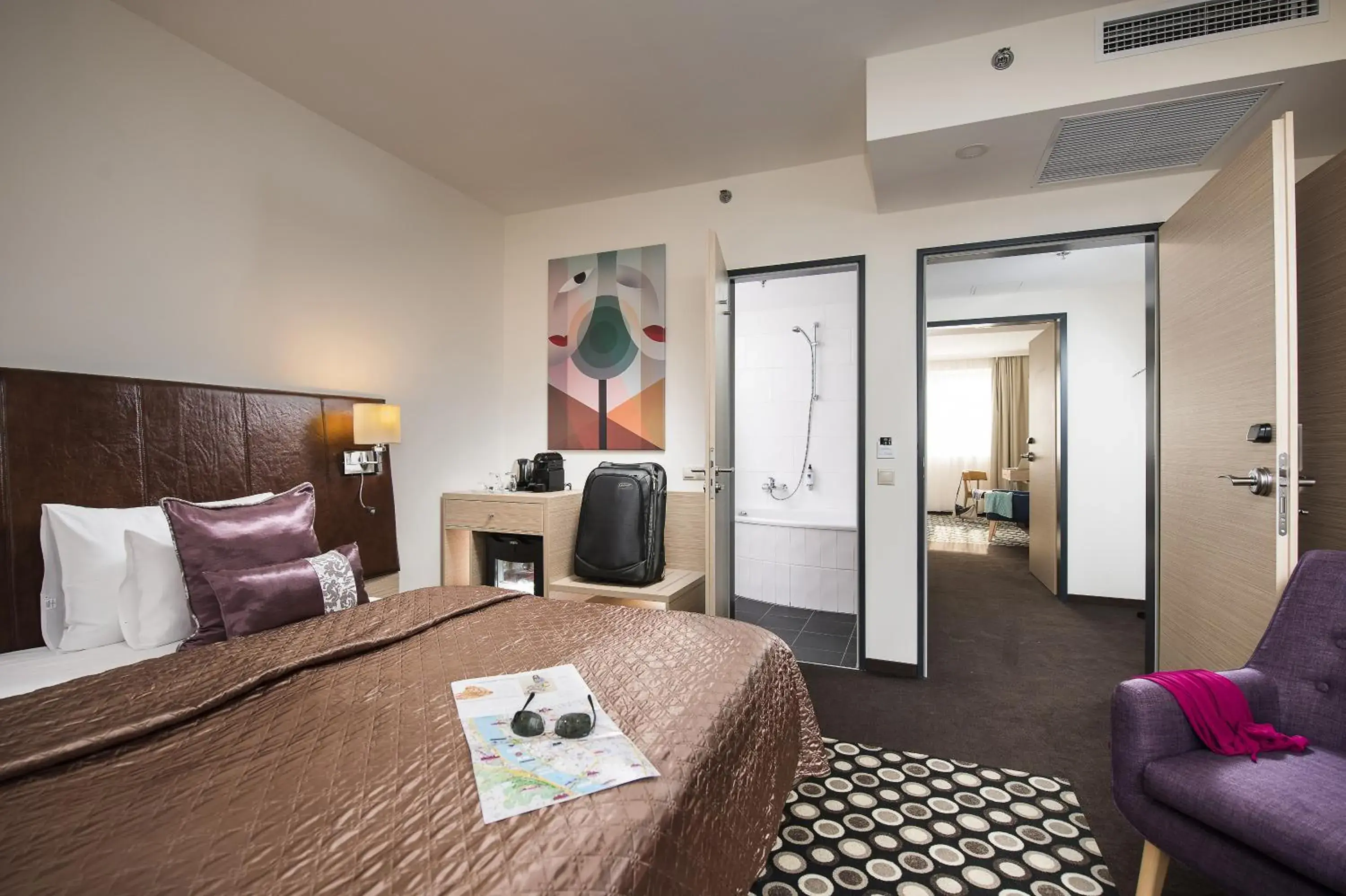 Deluxe Family Room with Balcony in Bo33 Hotel Family & Suites Deluxe Family Room with Balcony in Bo33 Hotel Family & Suites