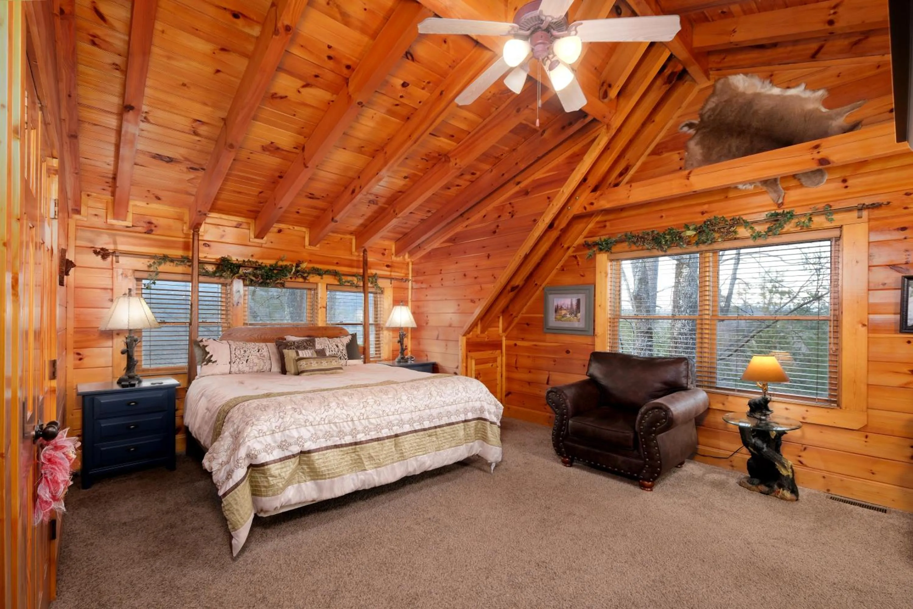 Bed in A Cozy Retreat