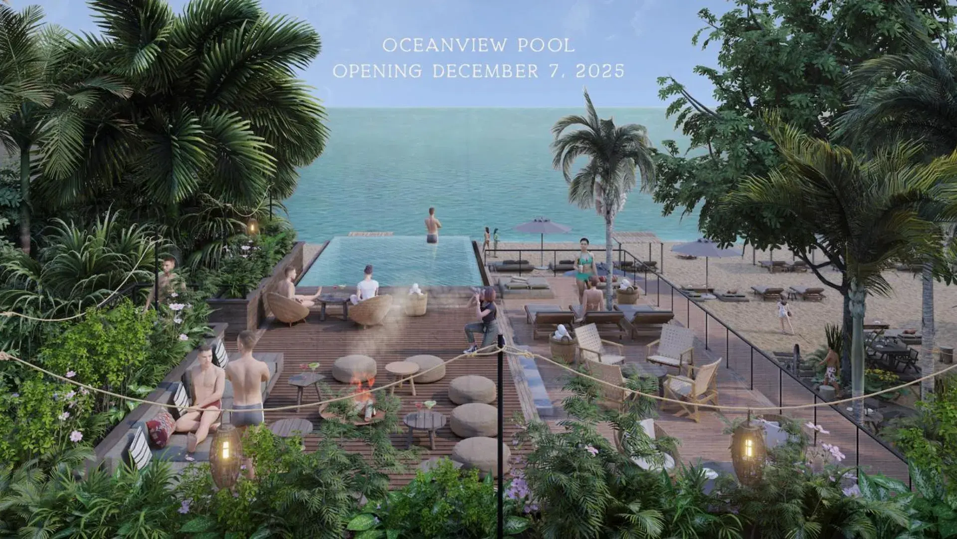 Swimming pool in Palmar Beach Lodge Swimming pool in Palmar Beach Lodge