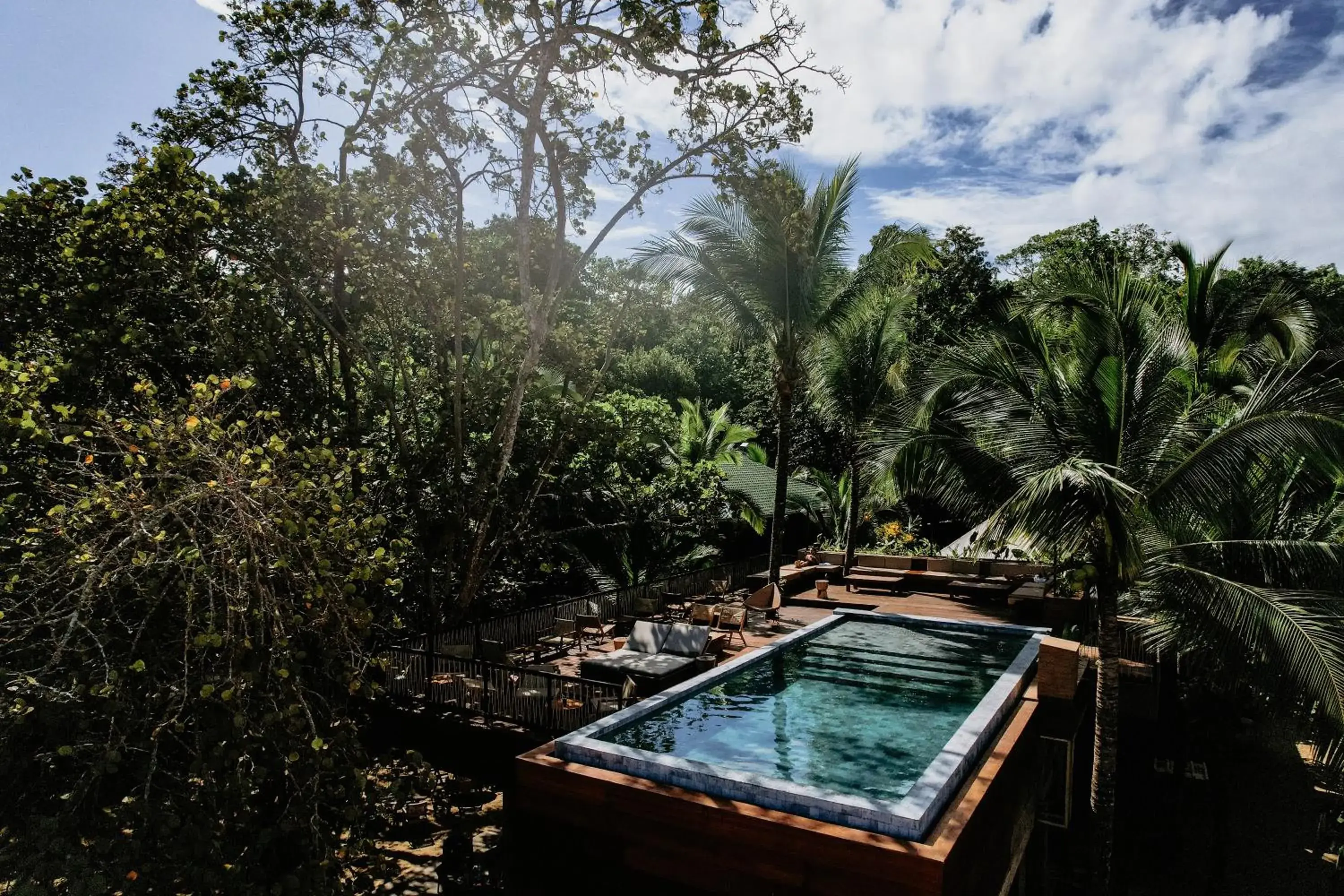 Swimming pool in Palmar Beach Lodge Swimming pool in Palmar Beach Lodge