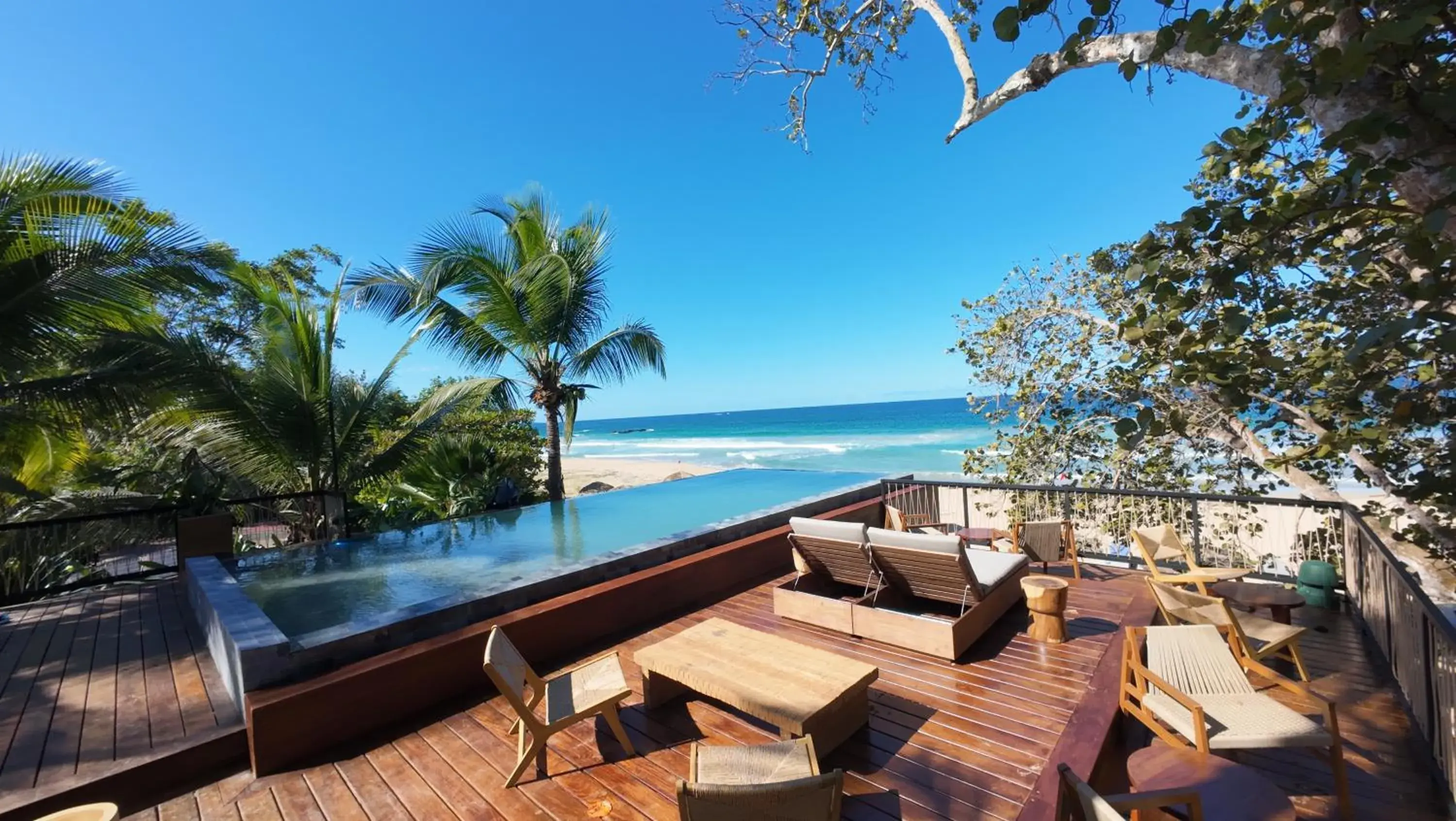 Sea view in Palmar Beach Lodge Sea view in Palmar Beach Lodge