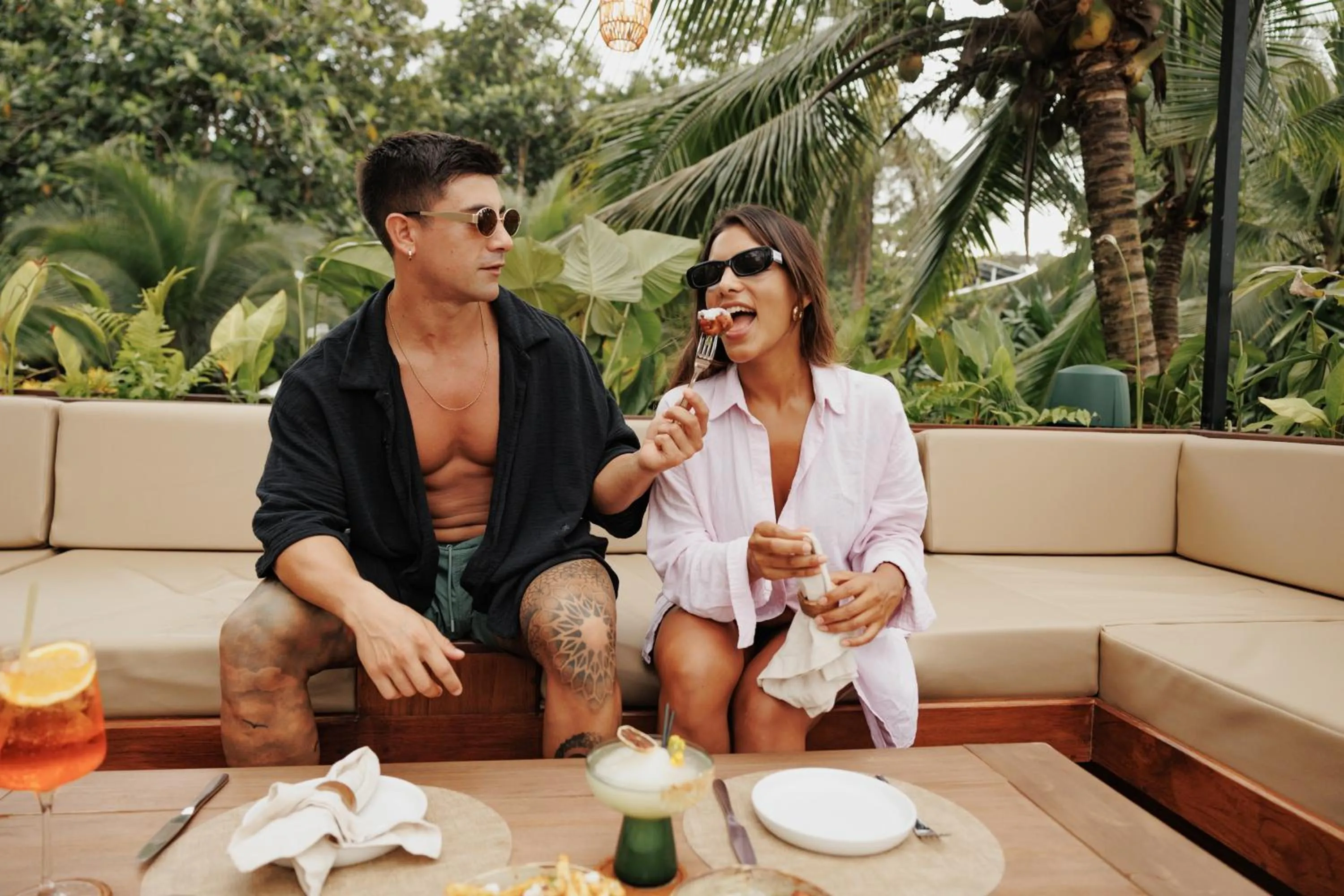 People in Palmar Beach Lodge