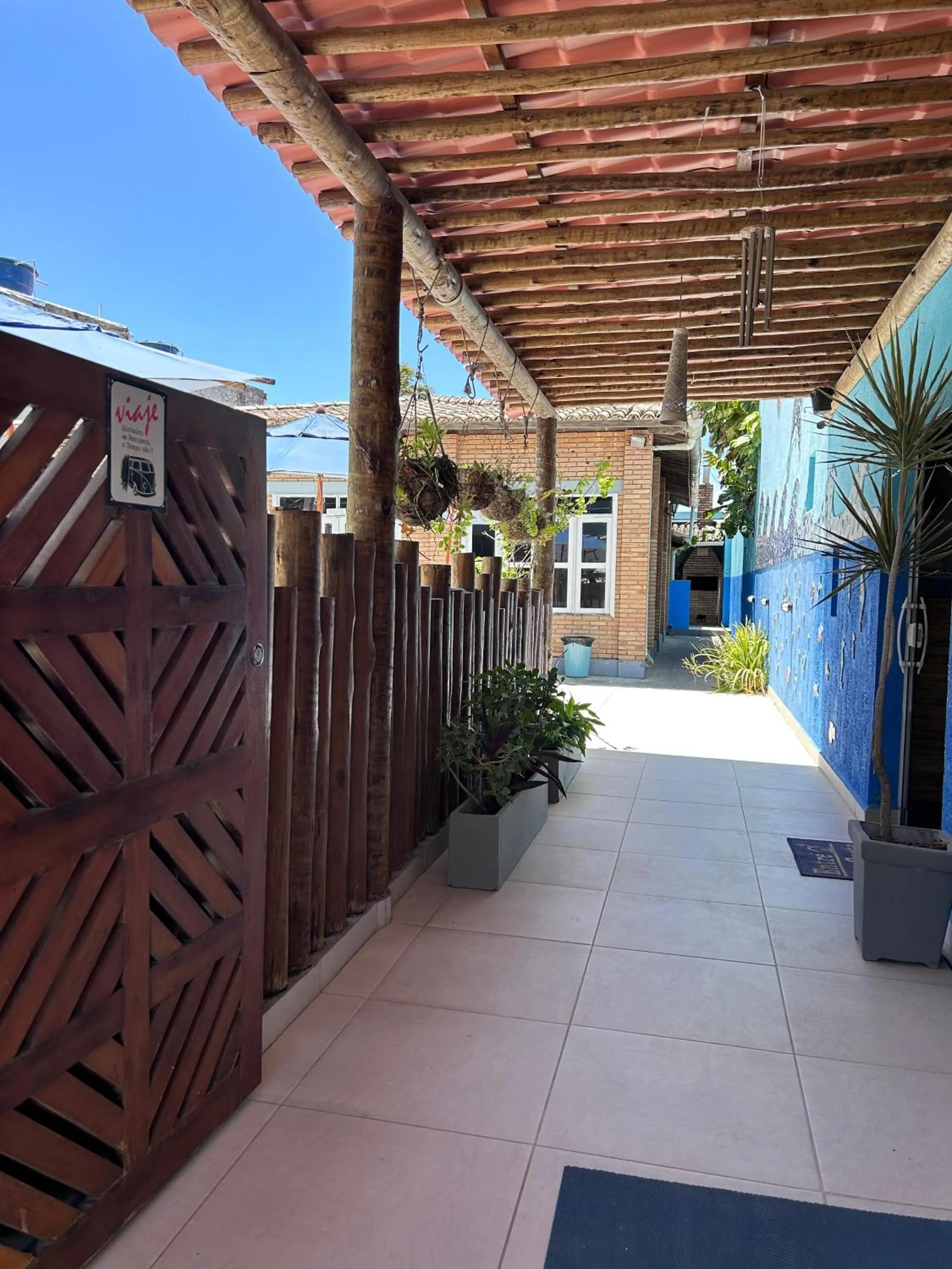 Property building in Pousada Aconchego