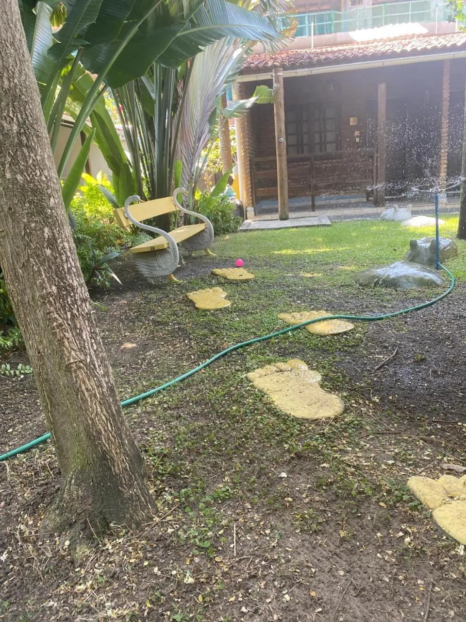 Property building in Pousada Aconchego