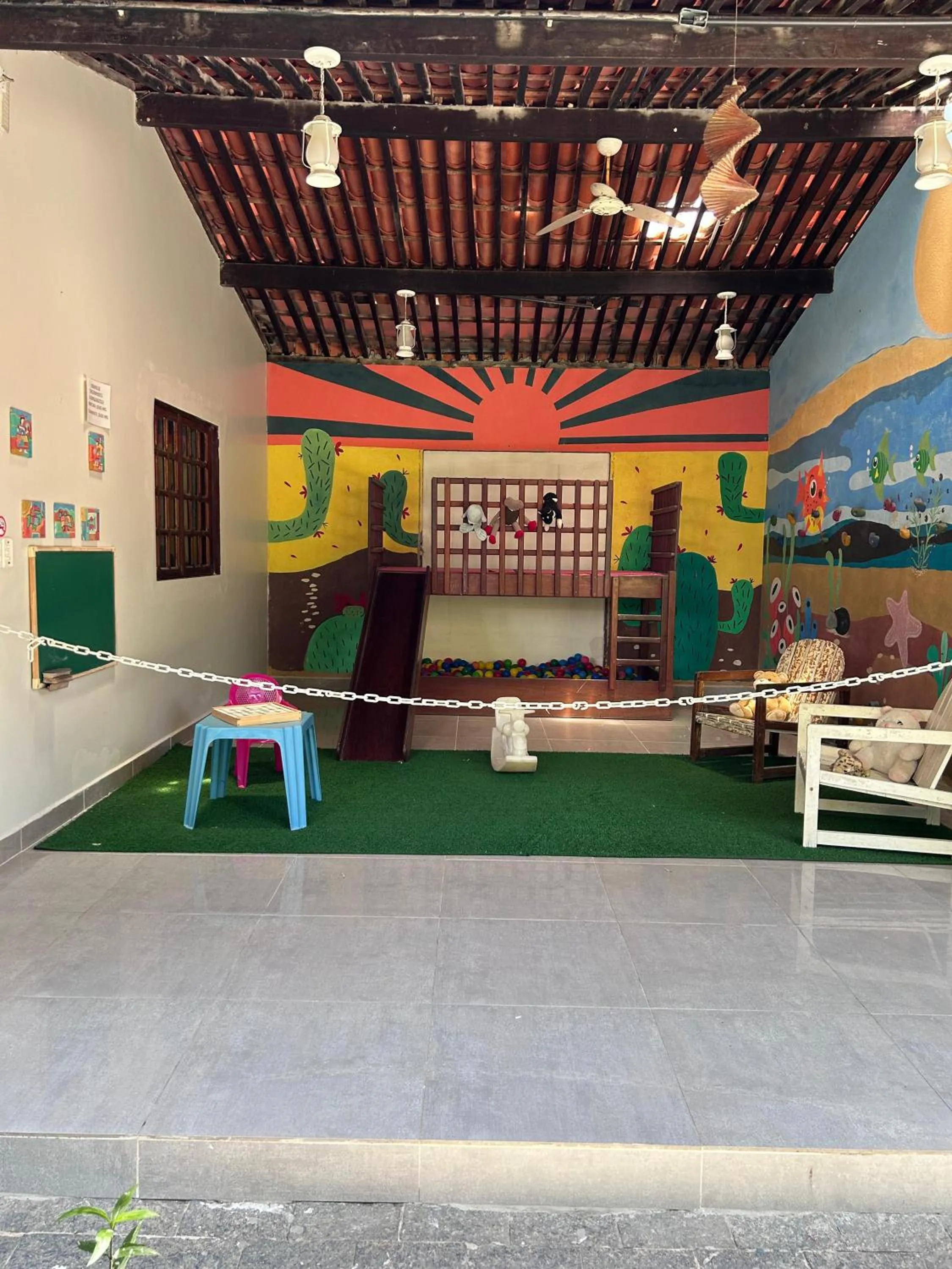 Property building in Pousada Aconchego