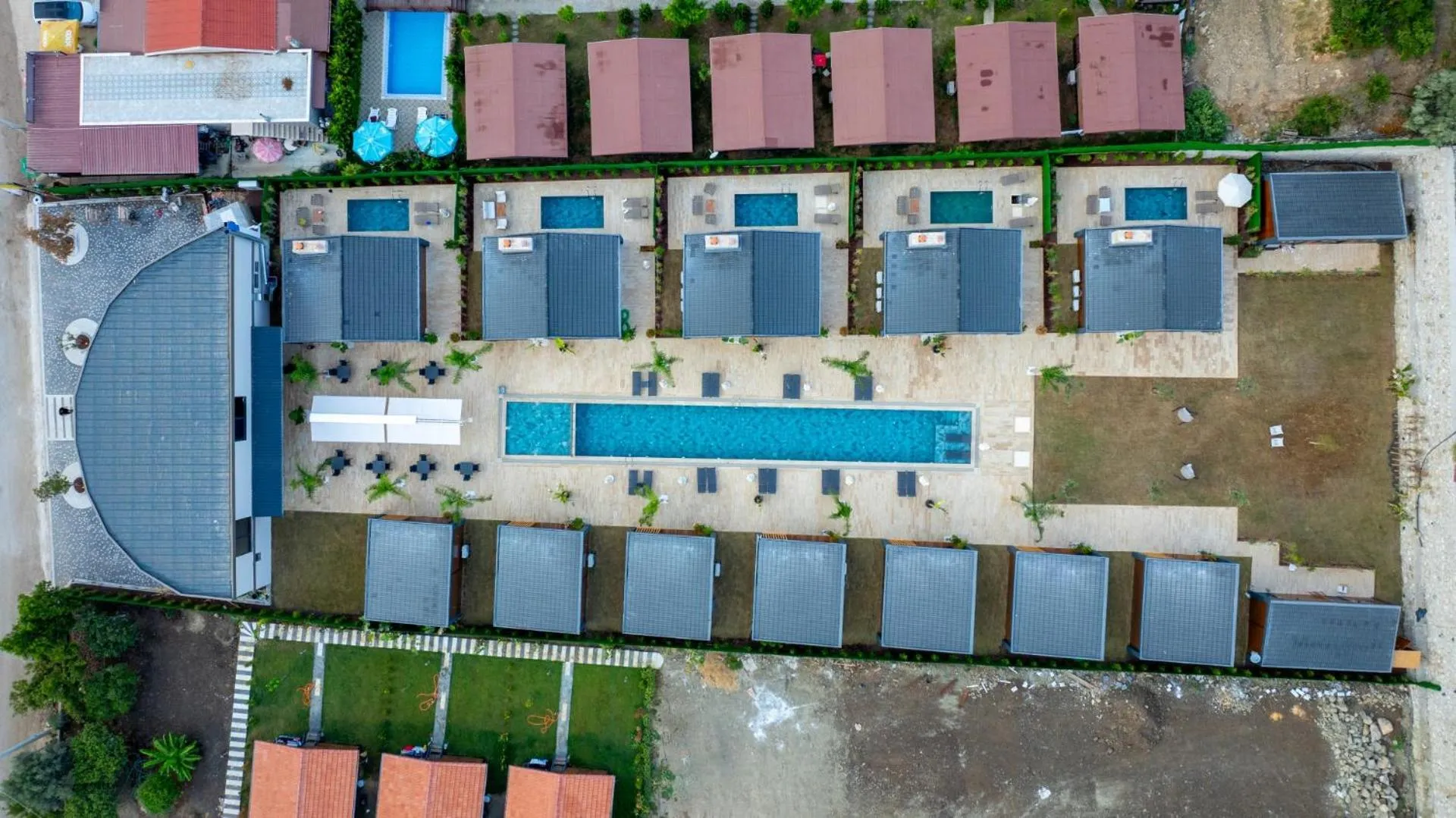 Bird's eye view in Rota Kilidonia Karaöz Suites&Villas