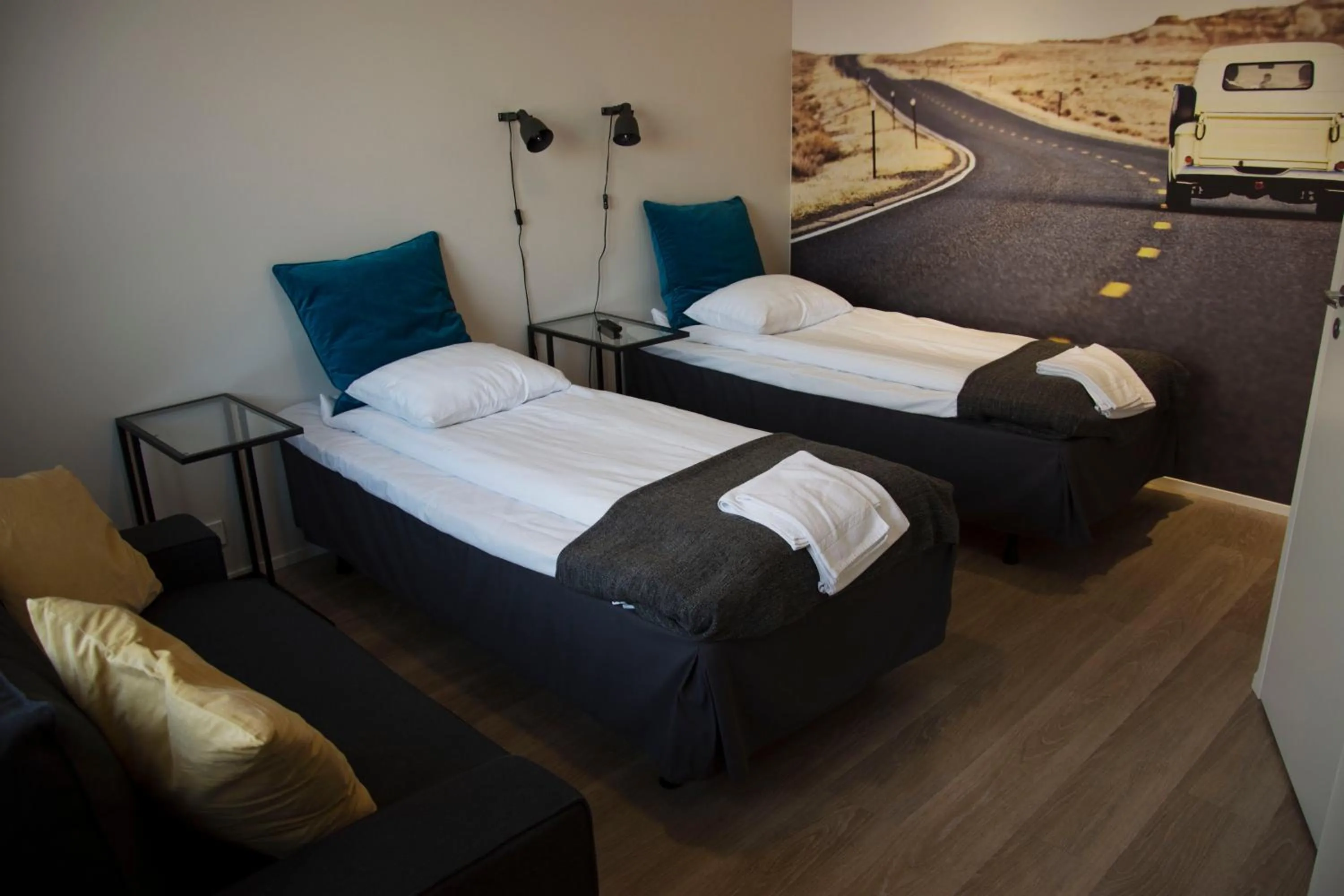 Bed in Autokeidas Forssa Motelli