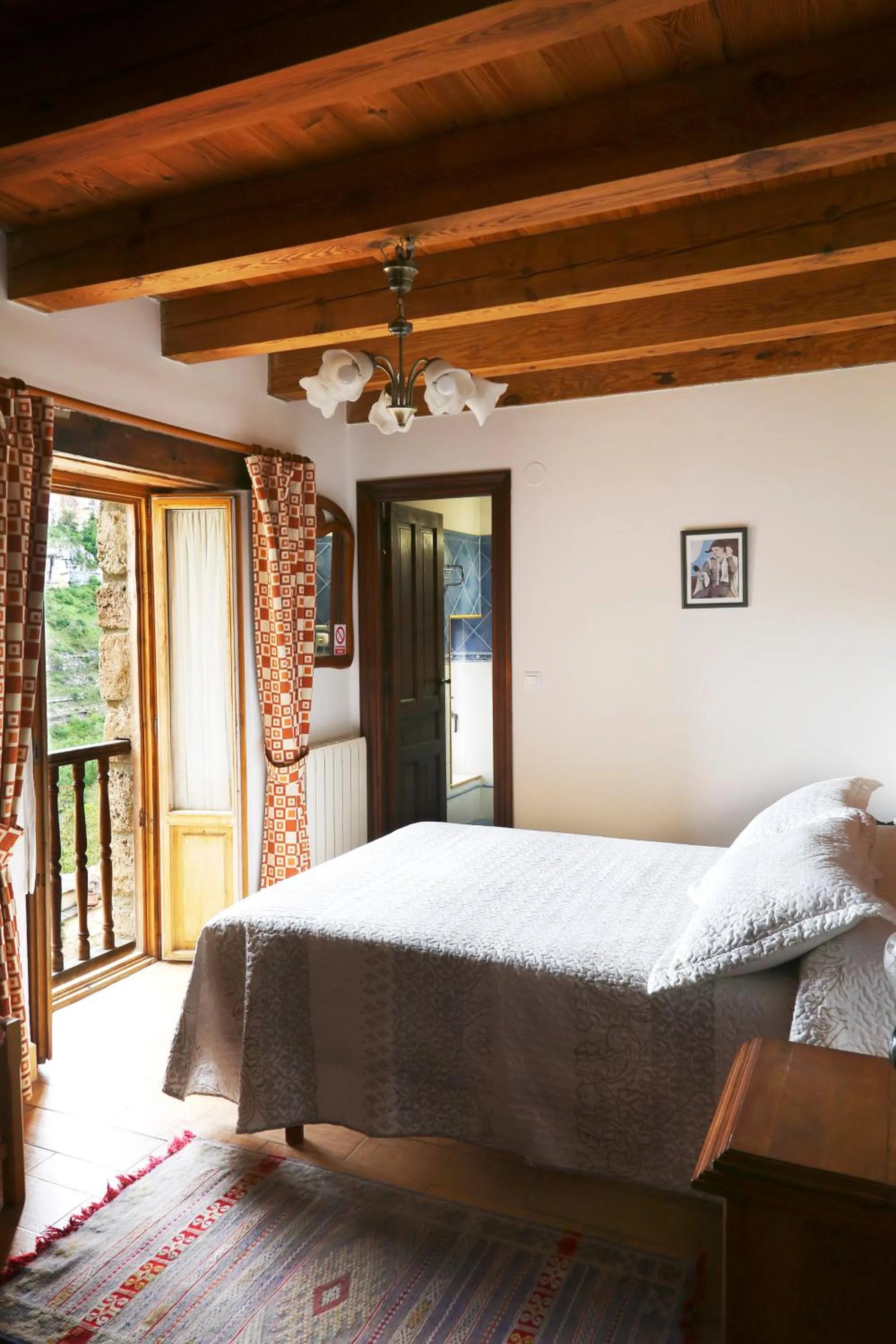 Bed in Hotel Rural La Puebla