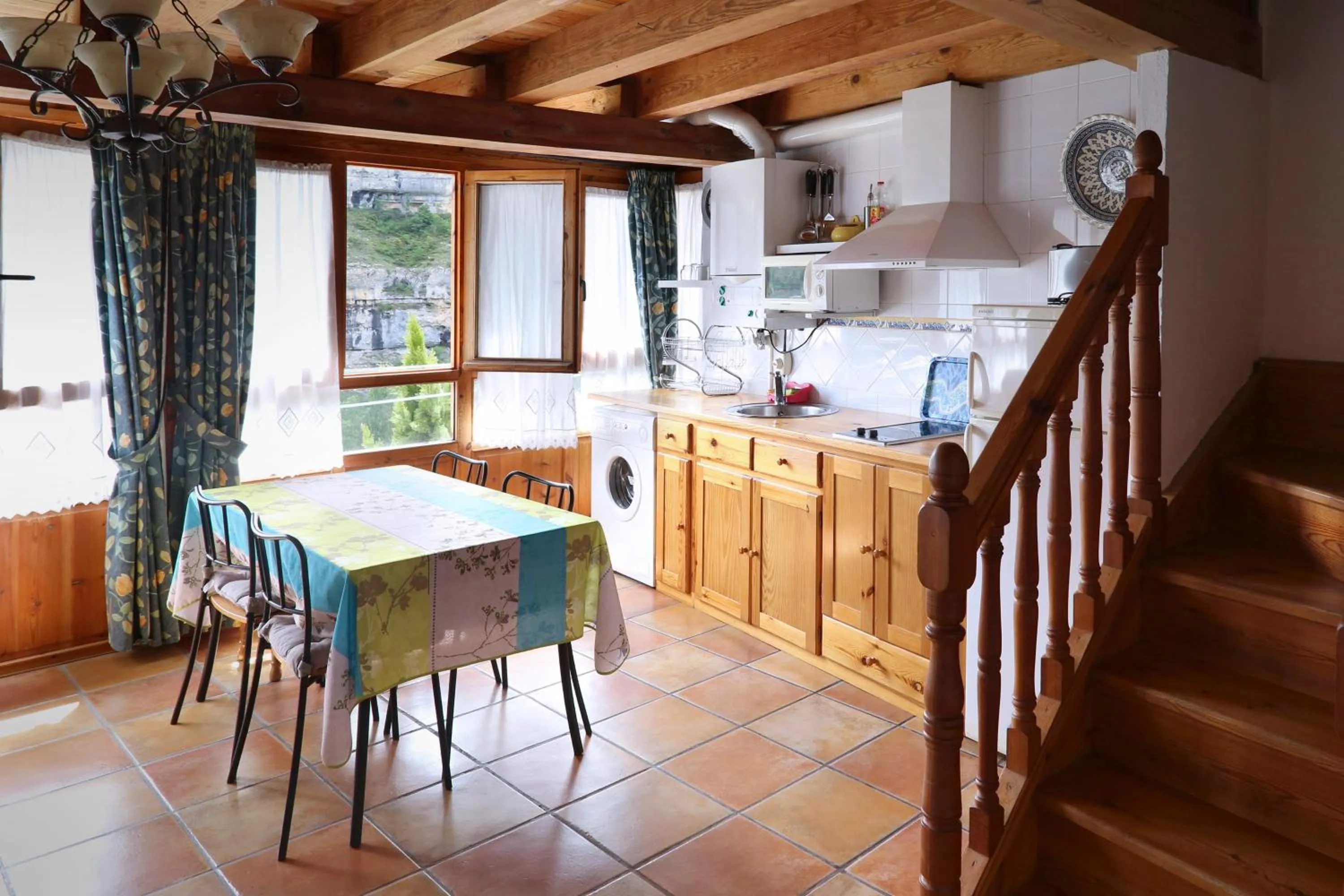 Kitchen or kitchenette in Hotel Rural La Puebla