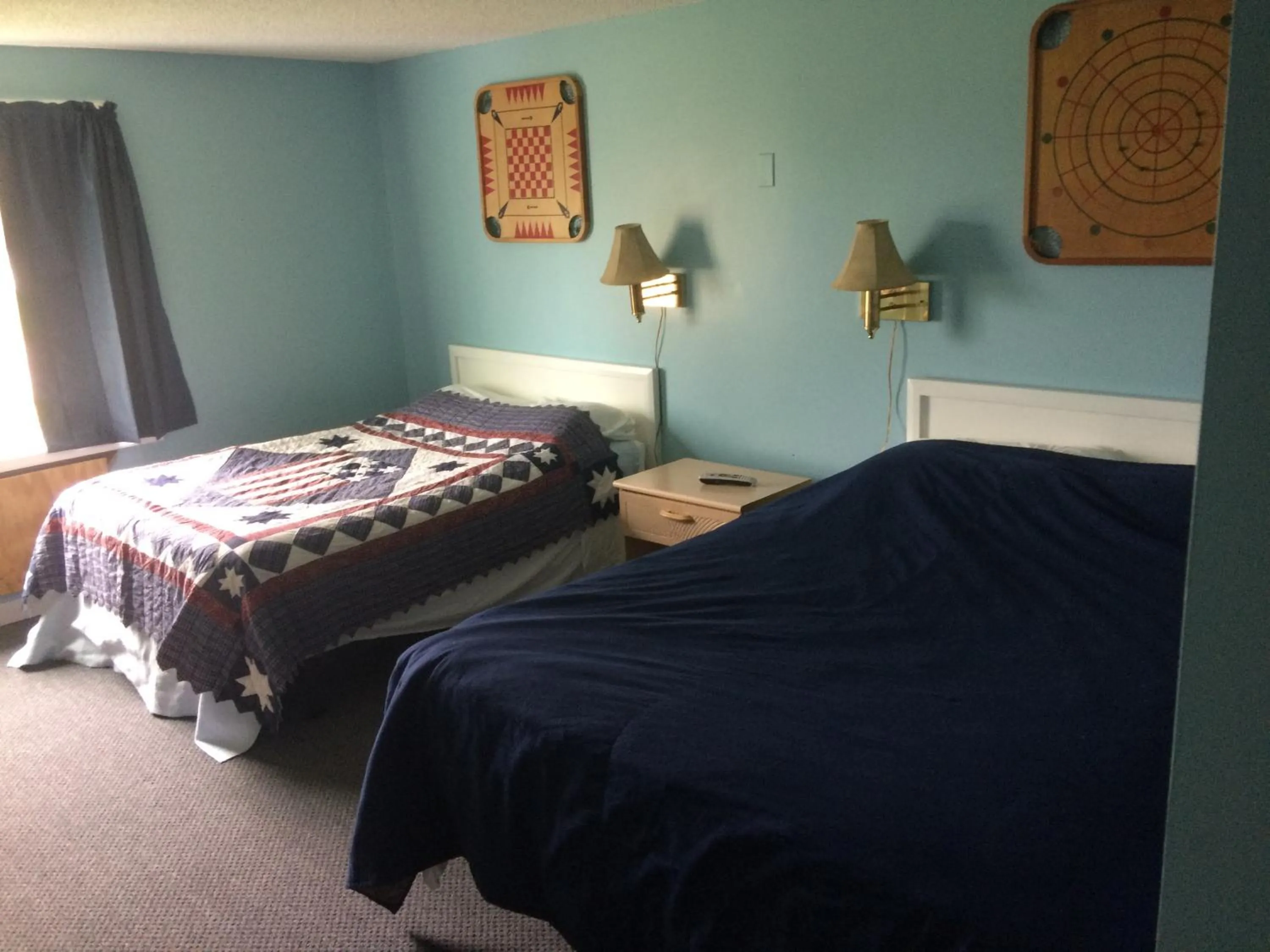 Bed in Chaffee Lodge
