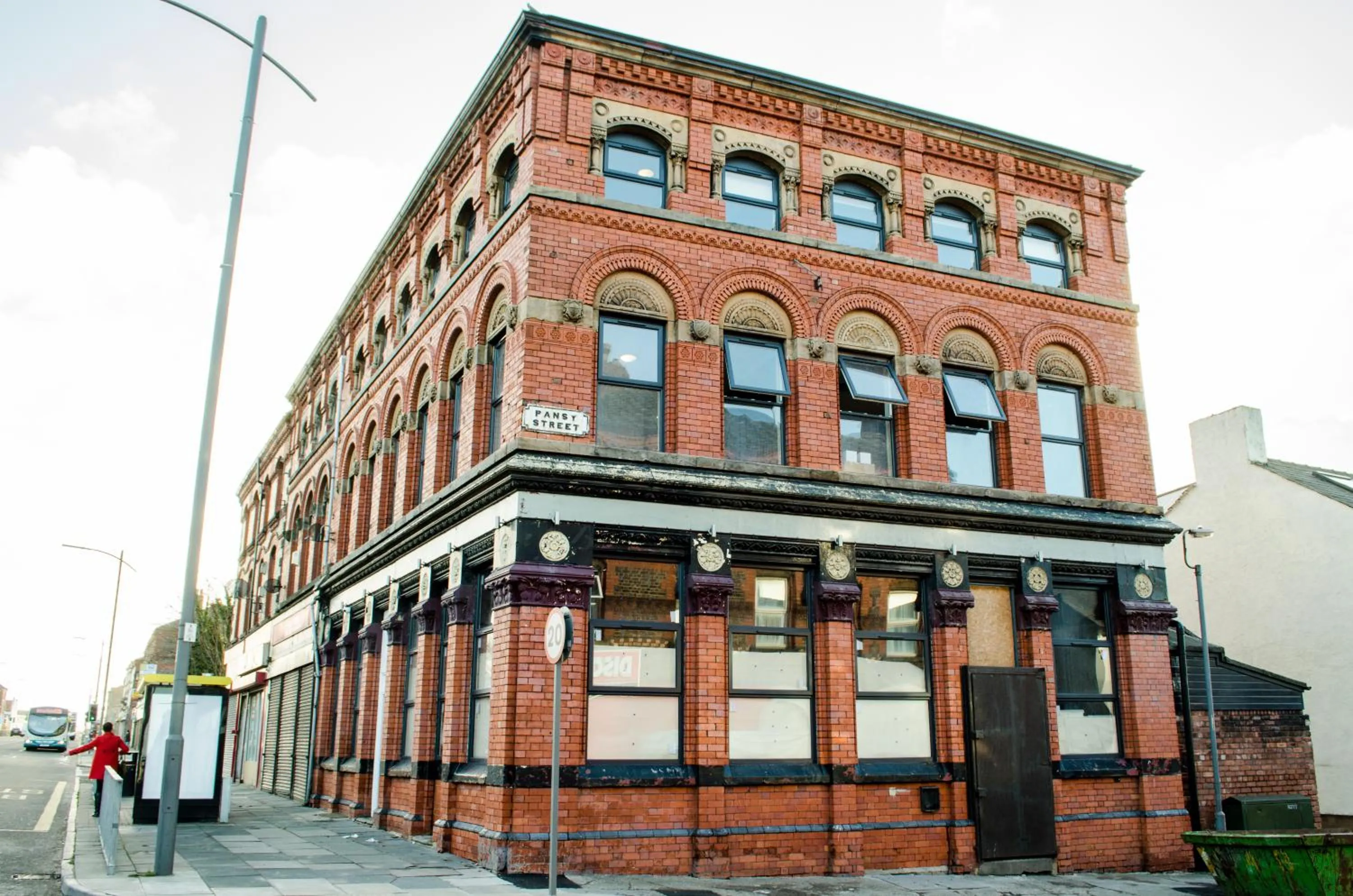 Facade/entrance in Trivelles Liverpool