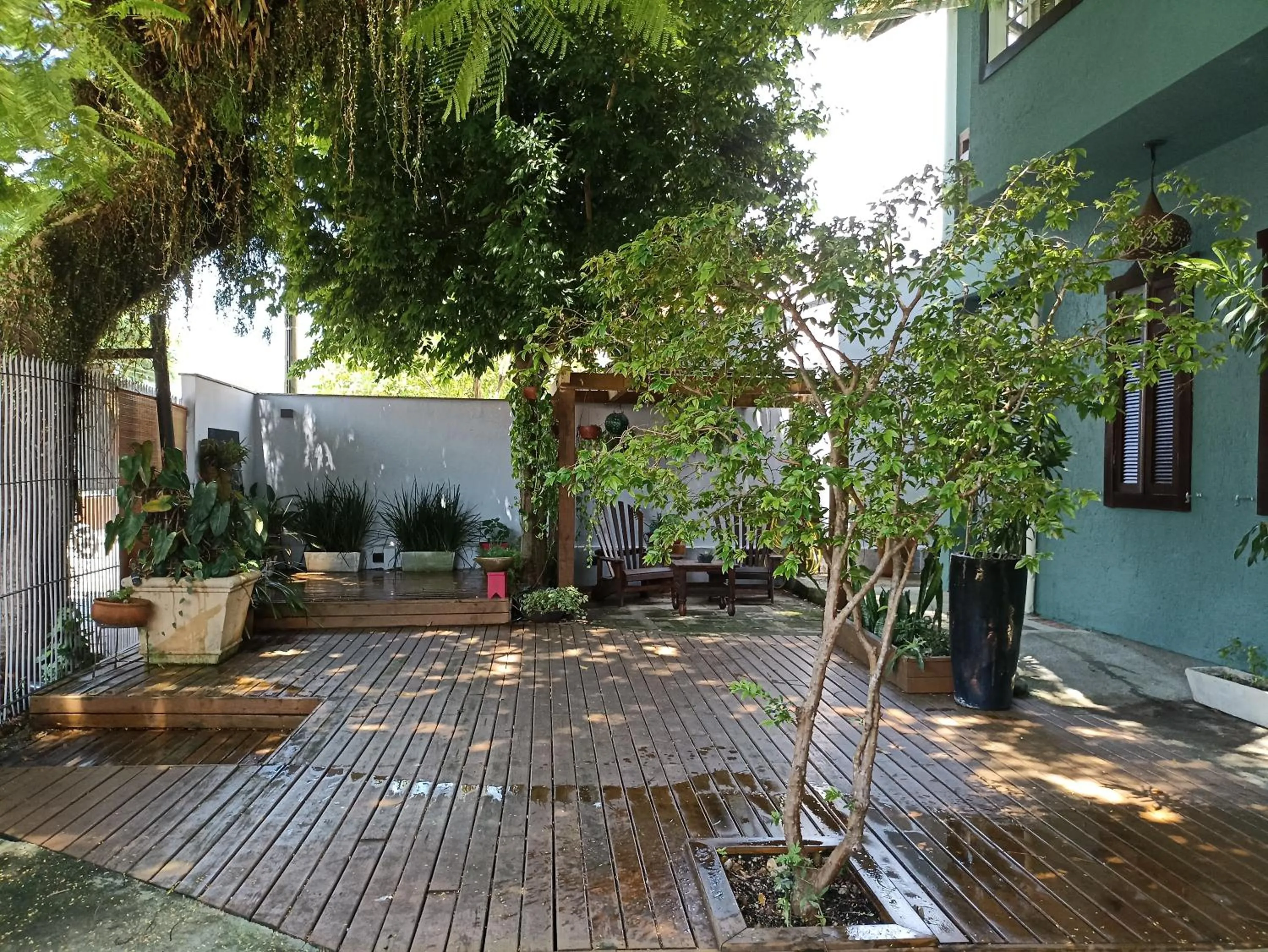 Garden in Solar das Pétalas Guest House