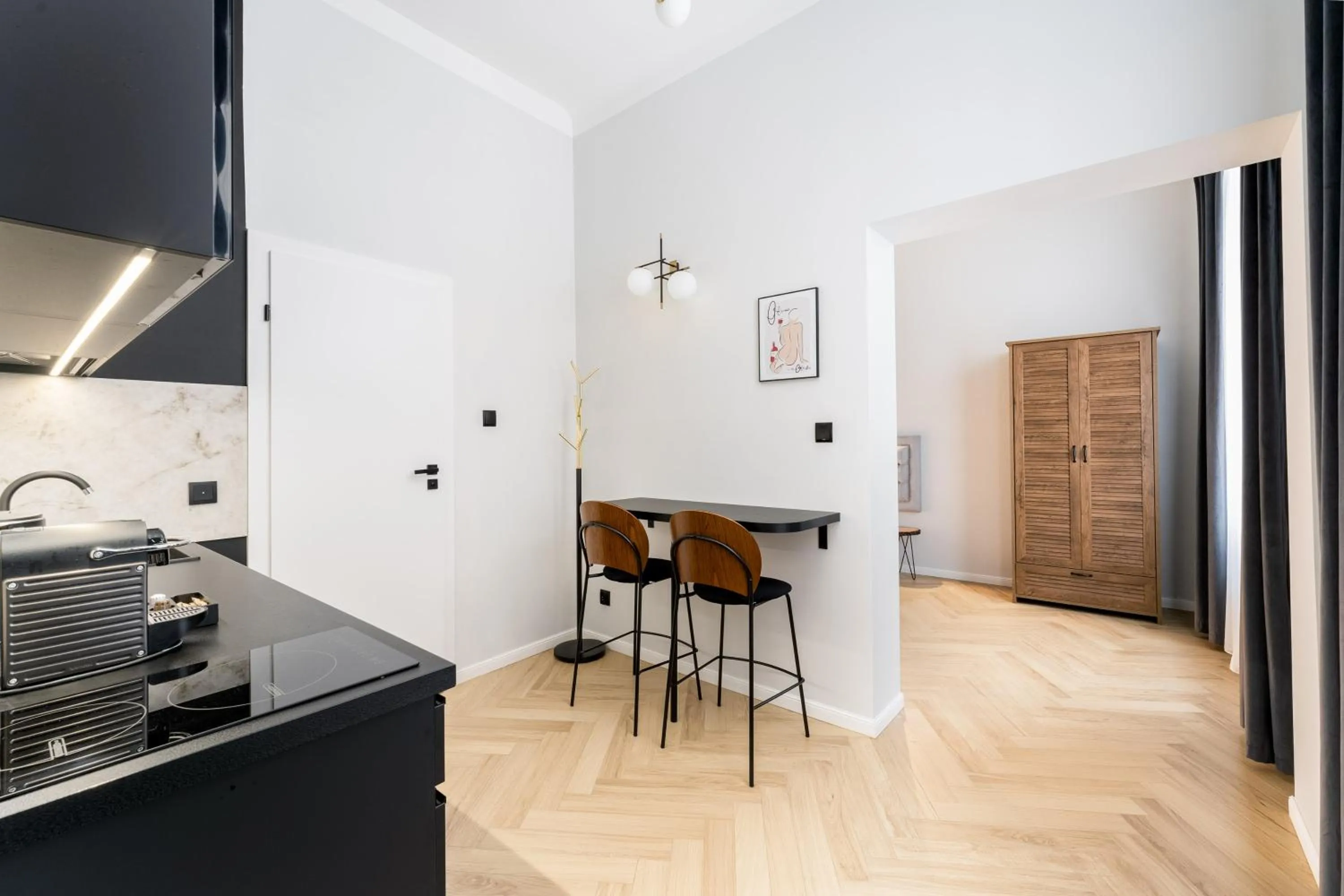 Kitchen or kitchenette in Wawel Apartments - Old Town