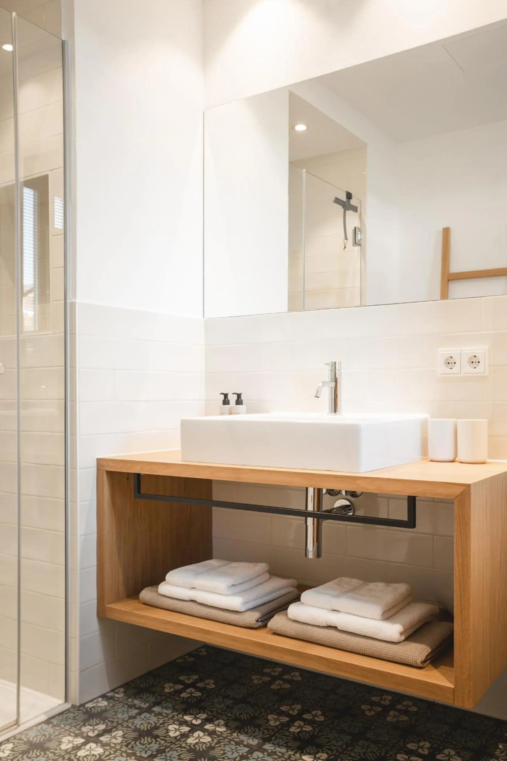 Bathroom in Chesa Muntanella