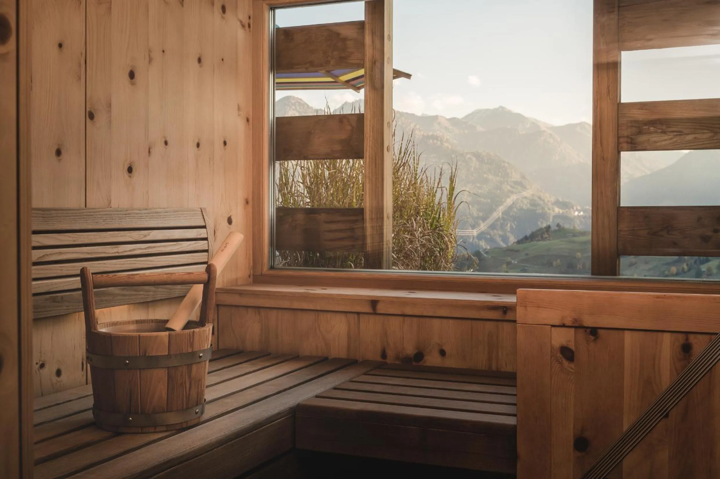 Sauna in Chesa Muntanella