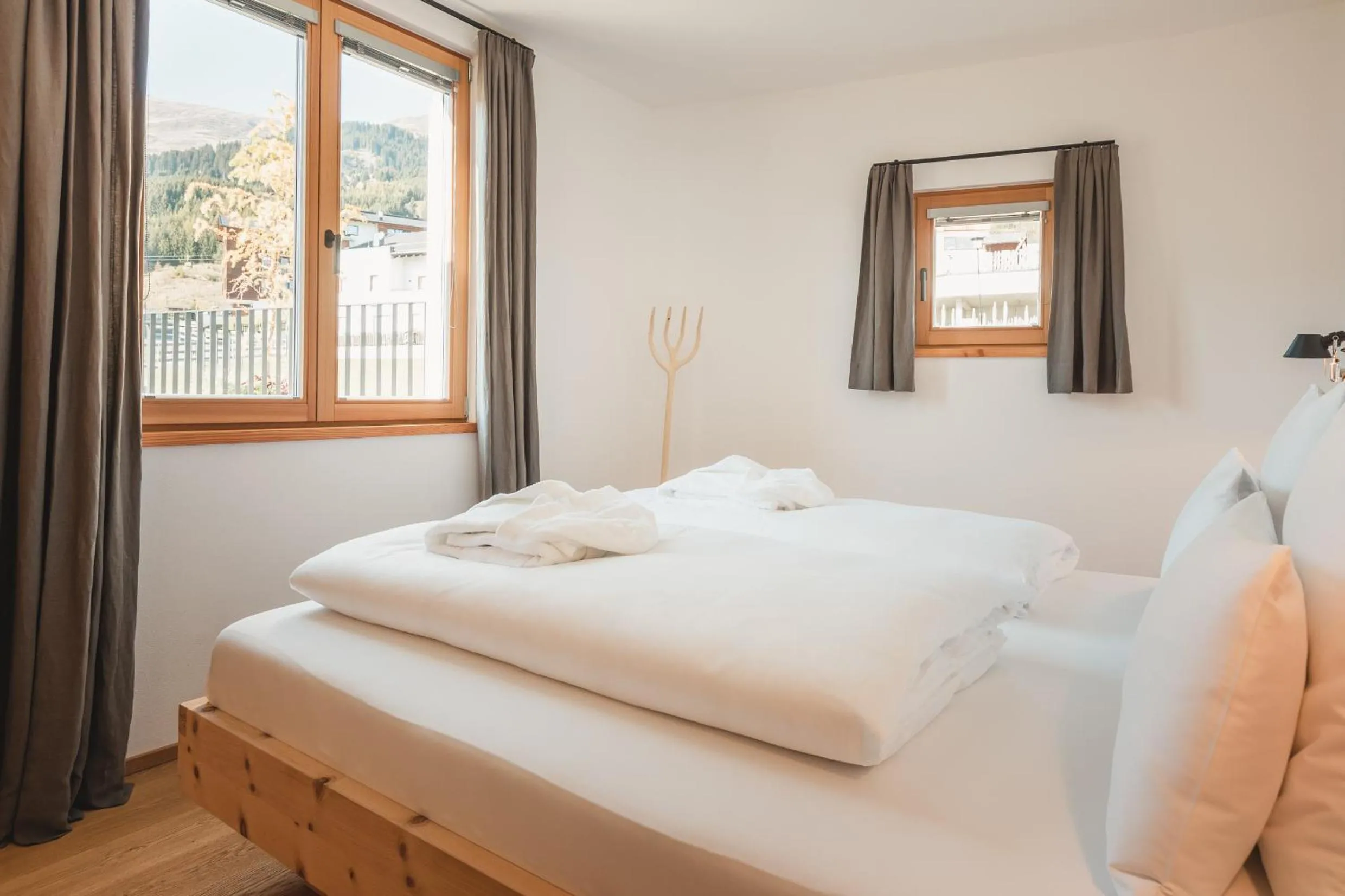 Bed in Chesa Muntanella
