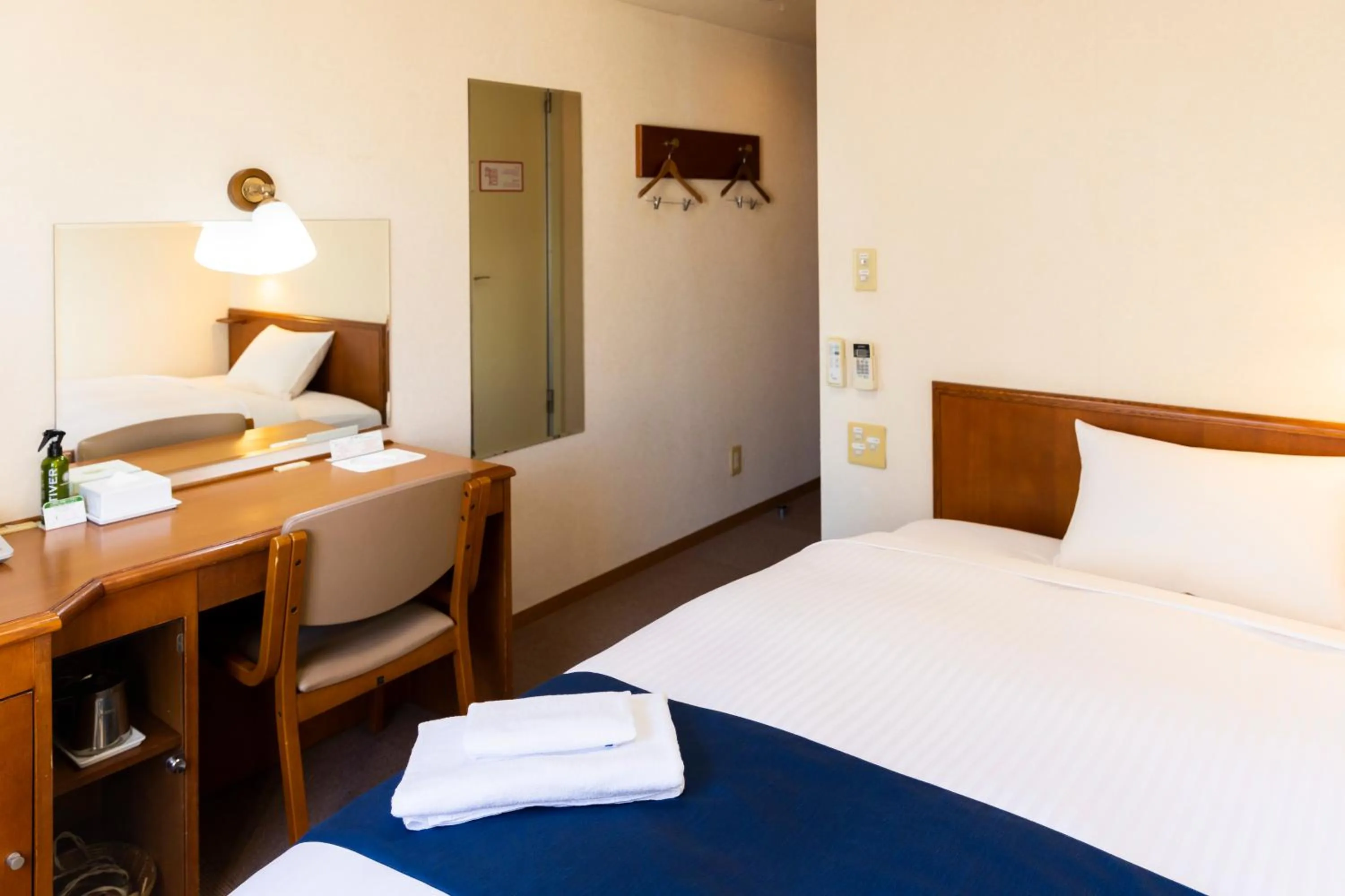 Photo of the whole room, Bed in Natural Hot Spring Ariston Hotel Oita