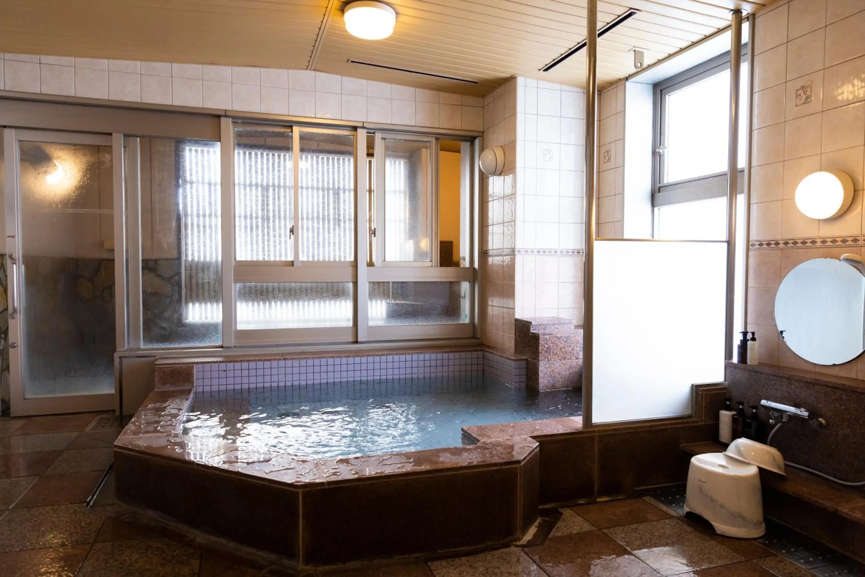 Public Bath in Natural Hot Spring Ariston Hotel Oita