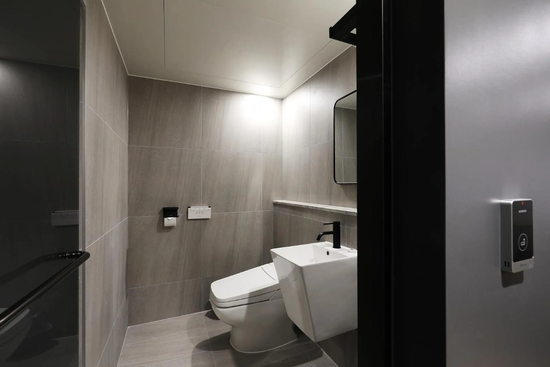 Toilet in Hotel The One