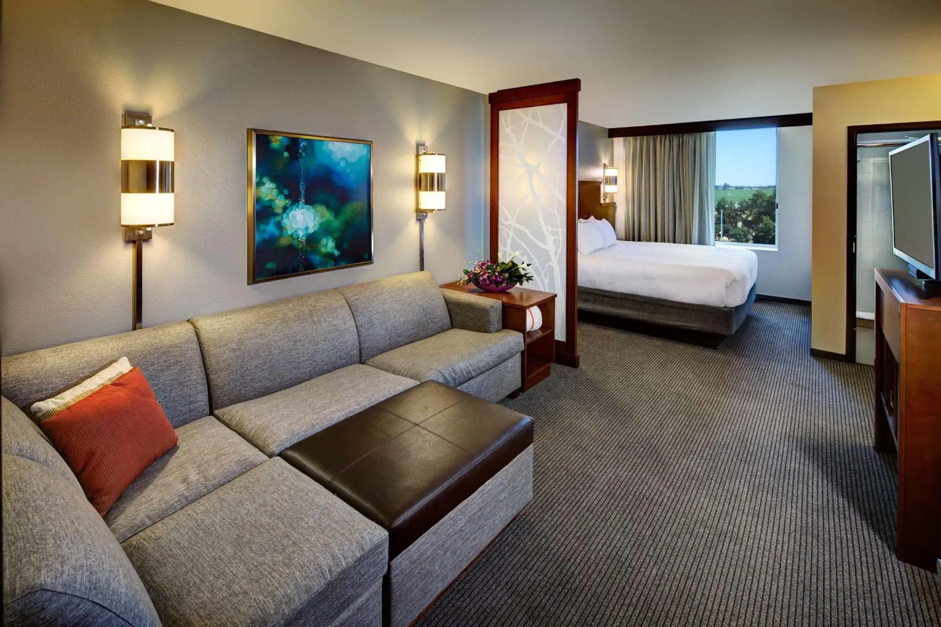 Bedroom, Bed in Hyatt Place UC Davis Bedroom, Bed in Hyatt Place UC Davis