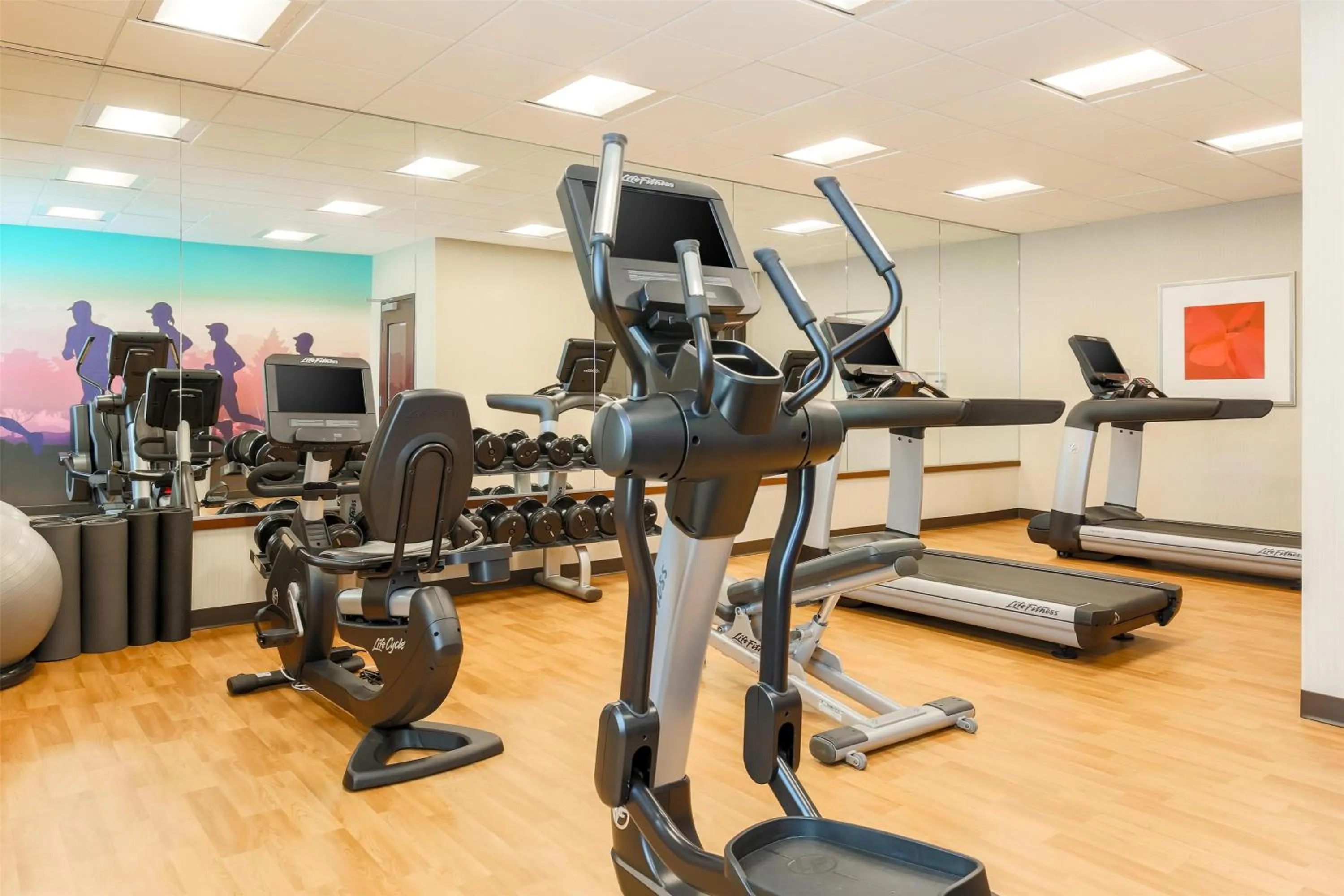 Fitness centre/facilities in Hyatt Place UC Davis
