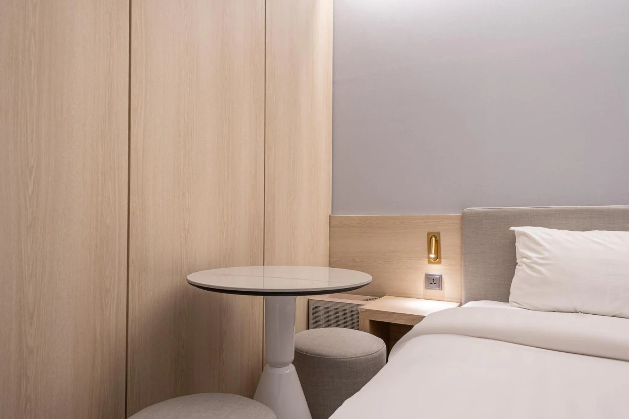 Bed in Hound Hotel Gwangju Cheomdan