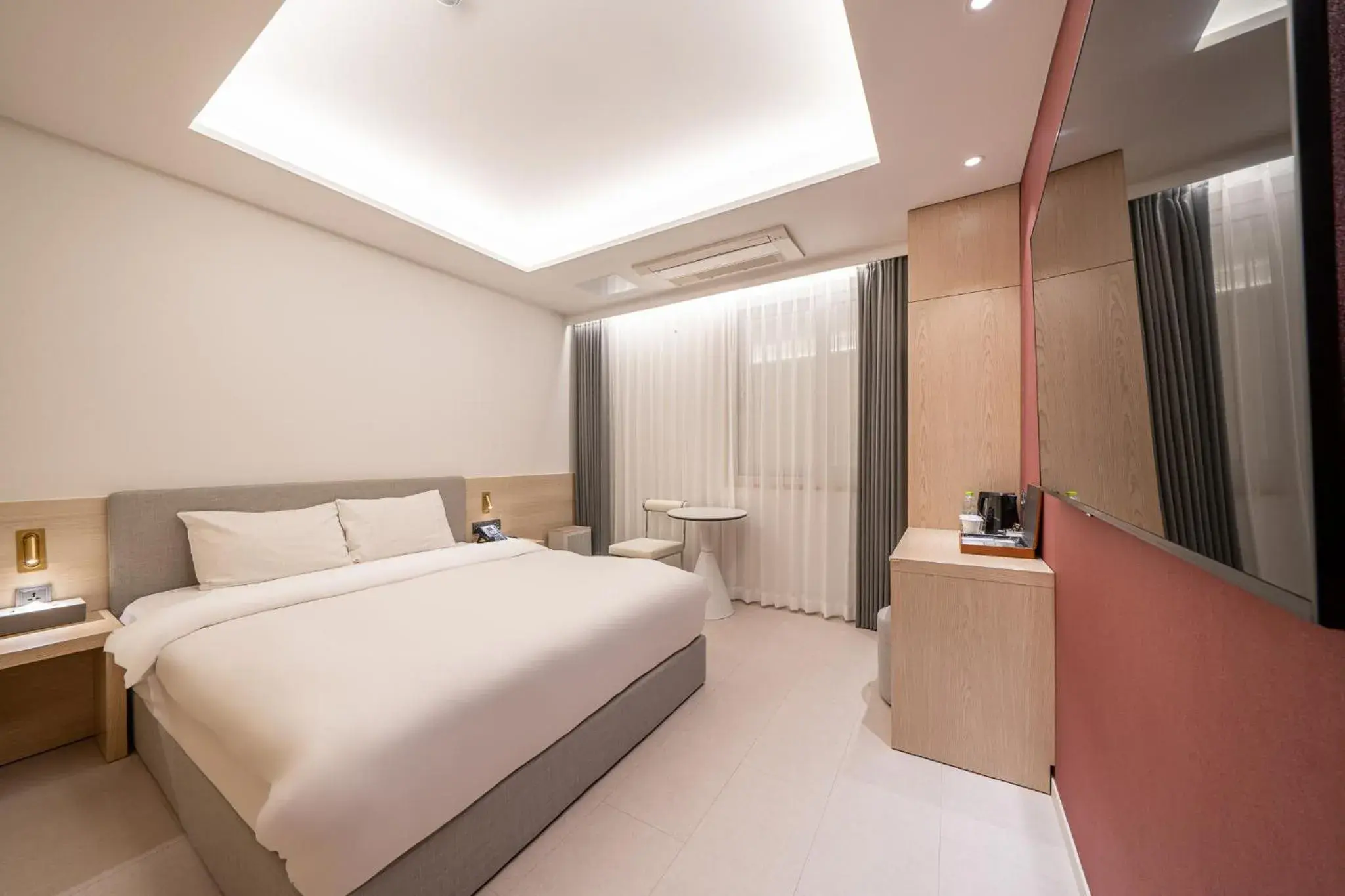 Bed in Hound Hotel Gwangju Cheomdan Bed in Hound Hotel Gwangju Cheomdan