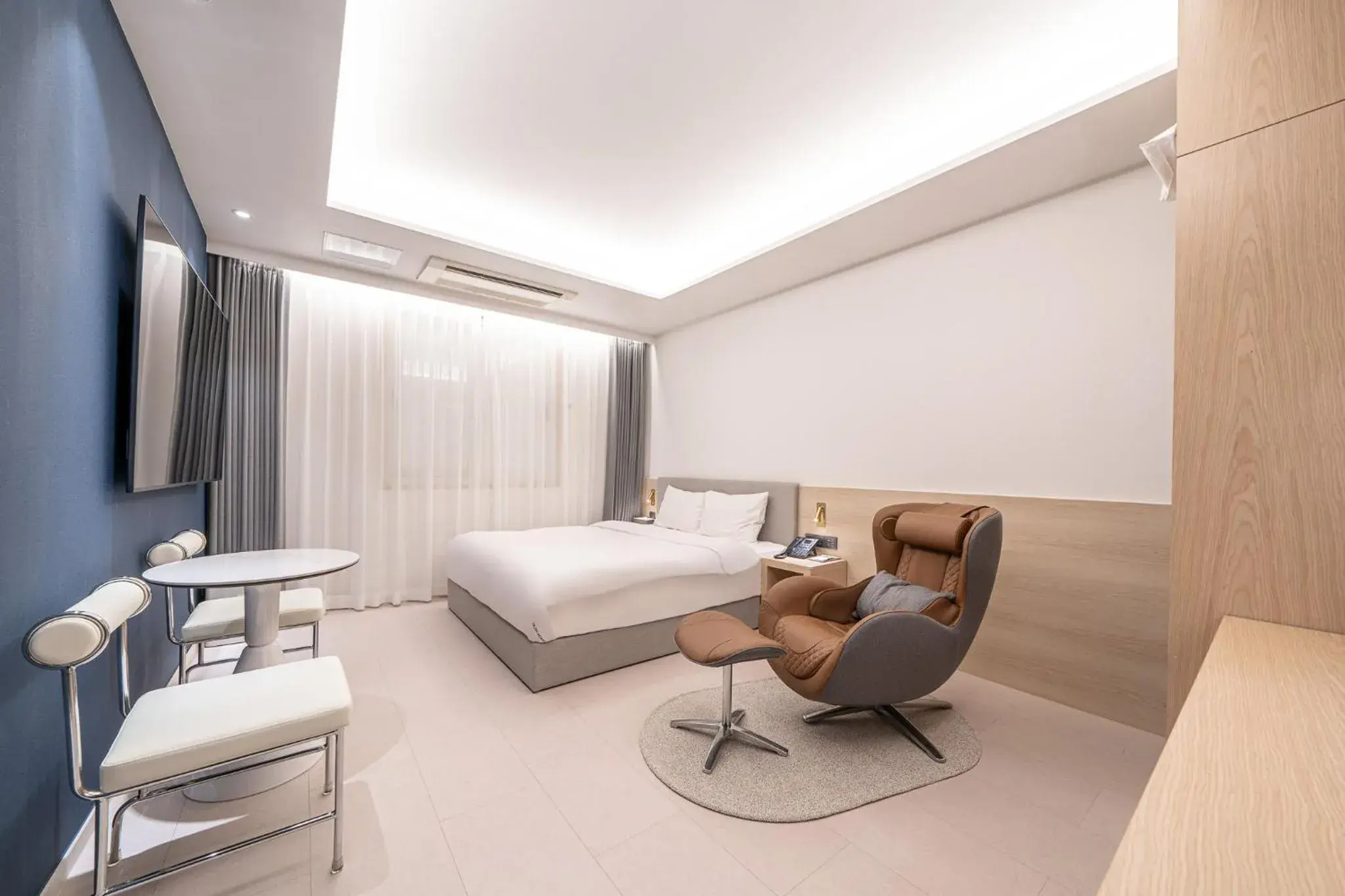 Bed in Hound Hotel Gwangju Cheomdan Bed in Hound Hotel Gwangju Cheomdan