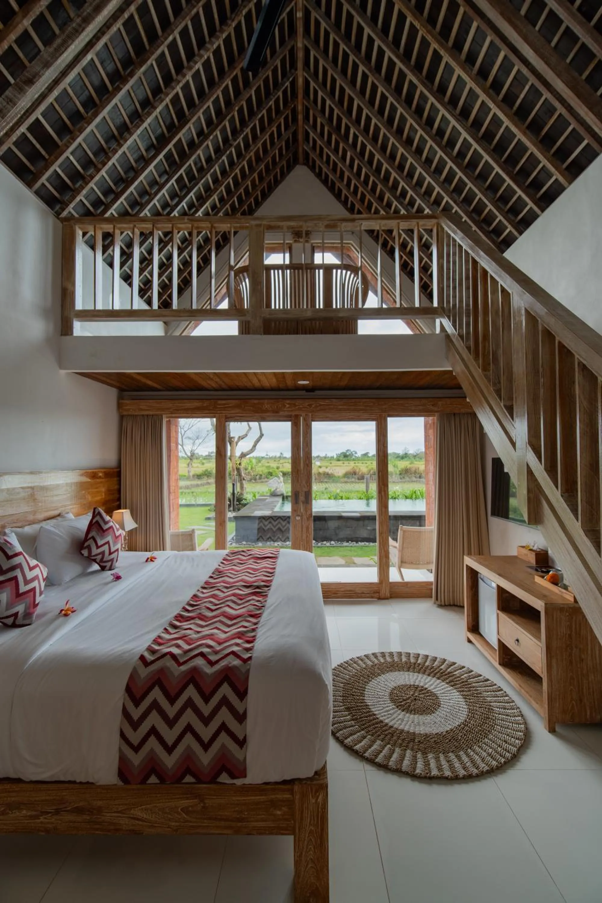 Bedroom, Bed in Dewi Sri Villa Ubud by Mahaputra