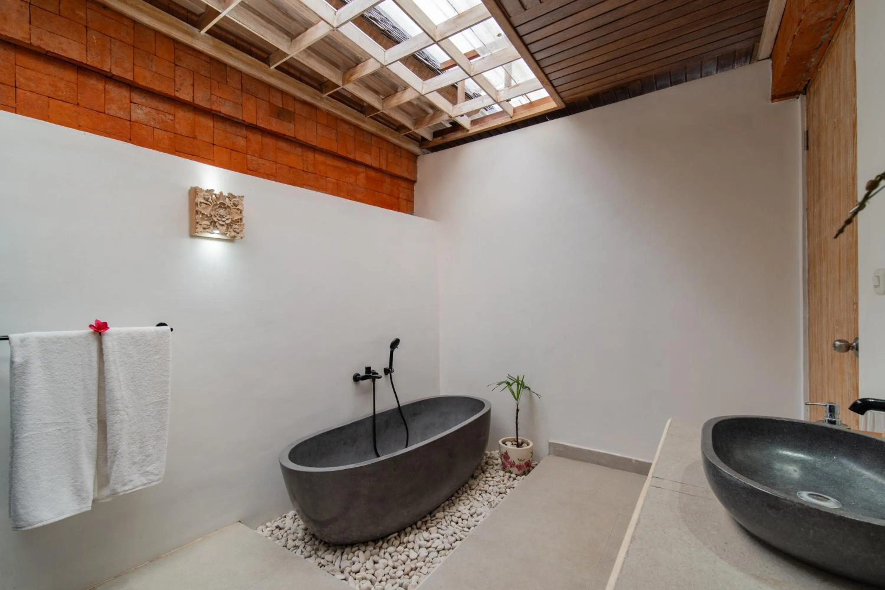 Bath in Dewi Sri Villa Ubud by Mahaputra
