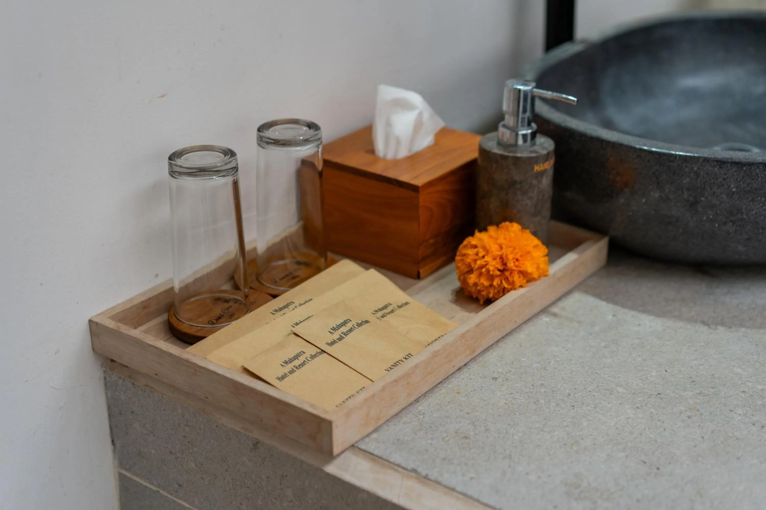 Bathroom in Dewi Sri Villa Ubud by Mahaputra